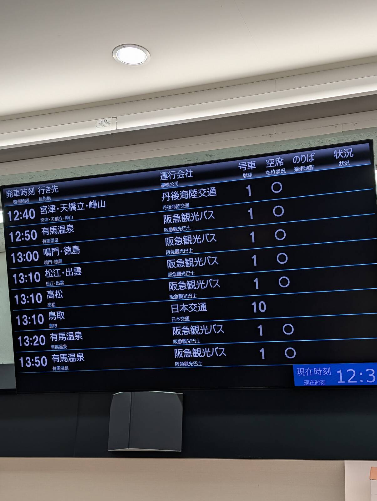 阪急三番街バスターミナル