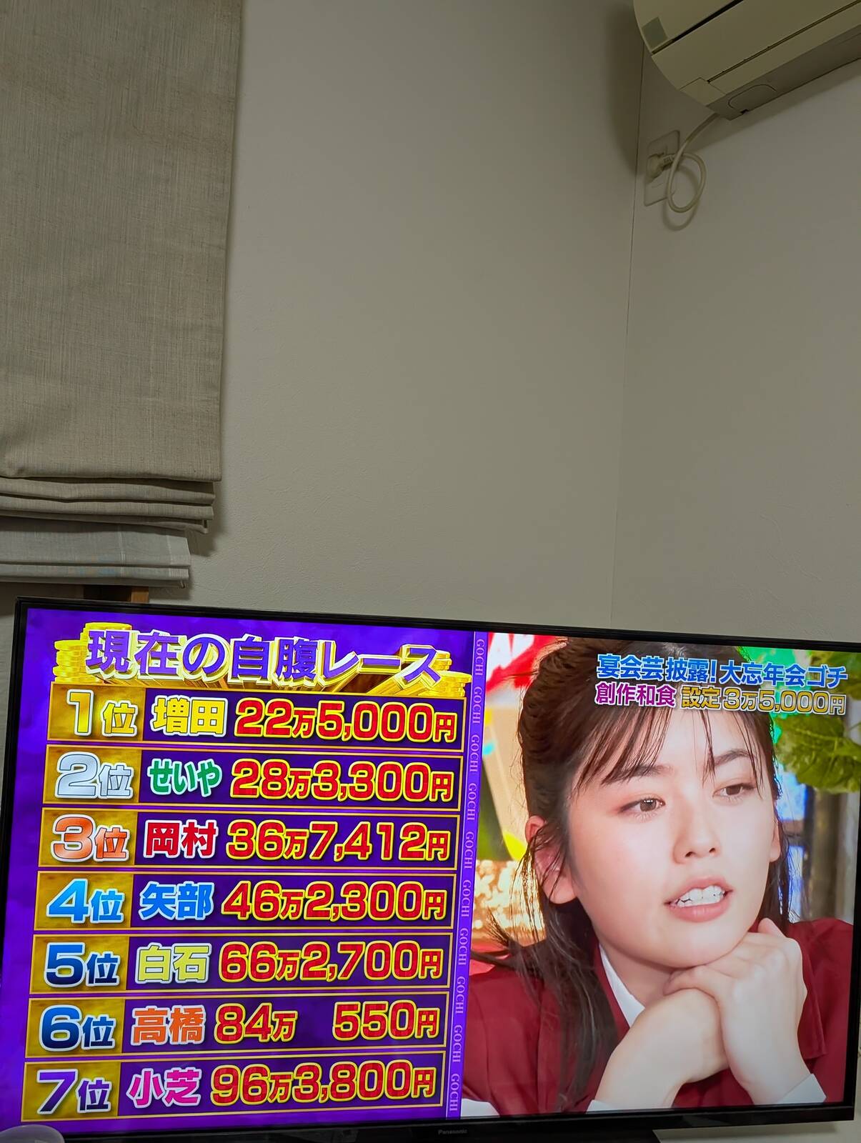 小芝風花の順位