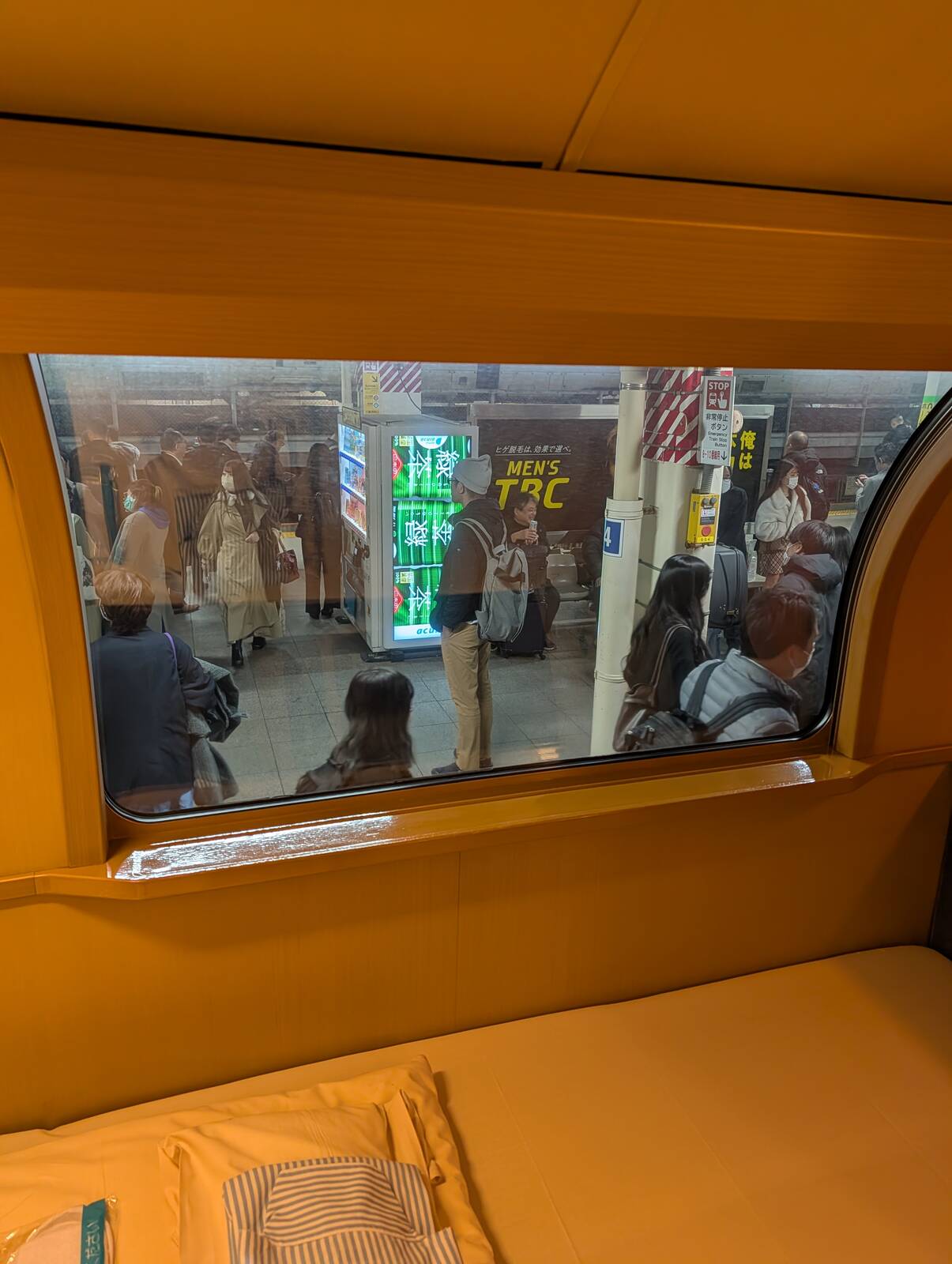 客室からの風景