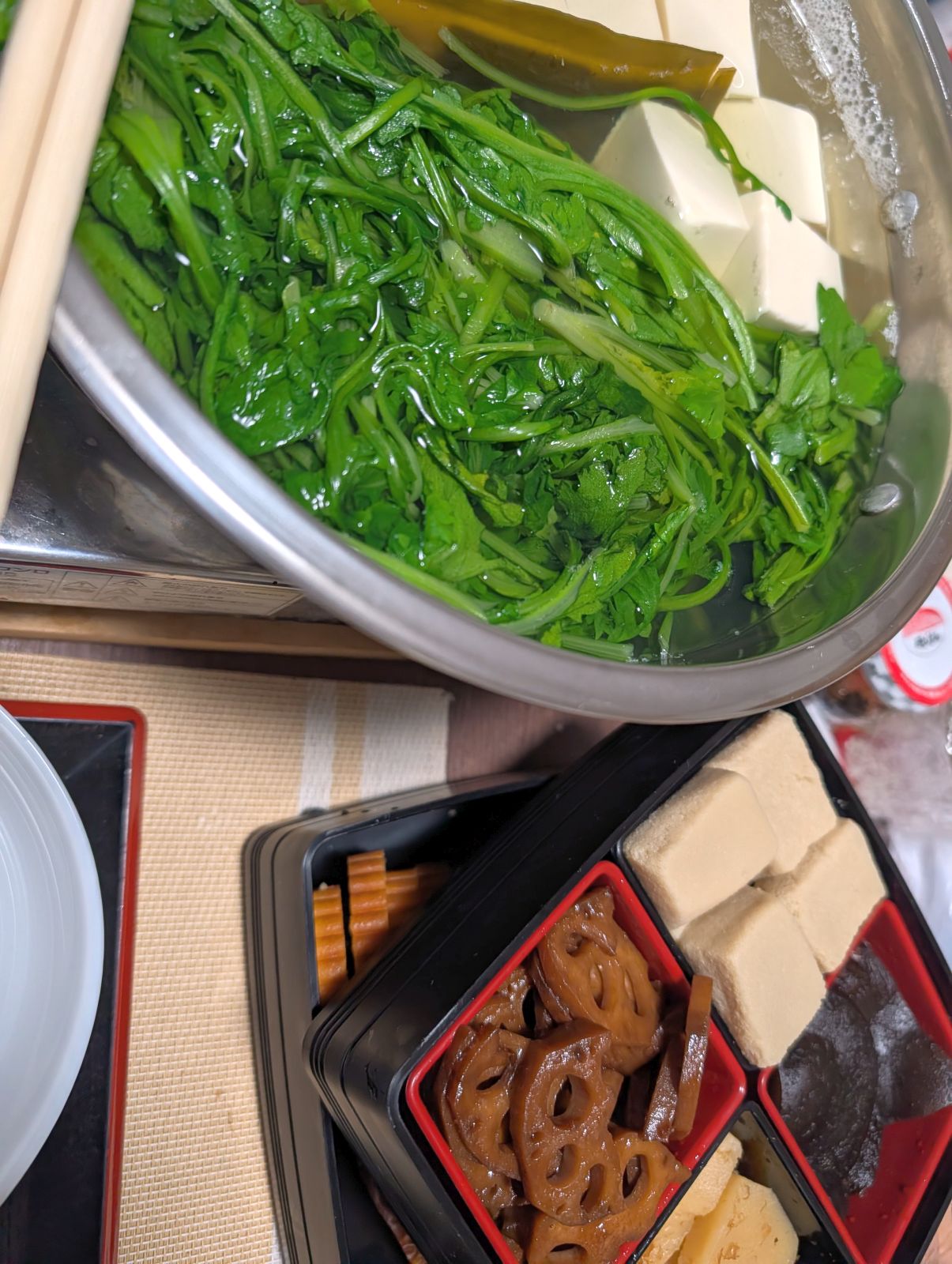 本日の朝食兼昼食兼夕食