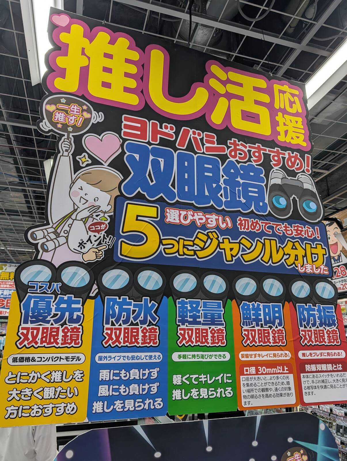 推し活応援双眼鏡