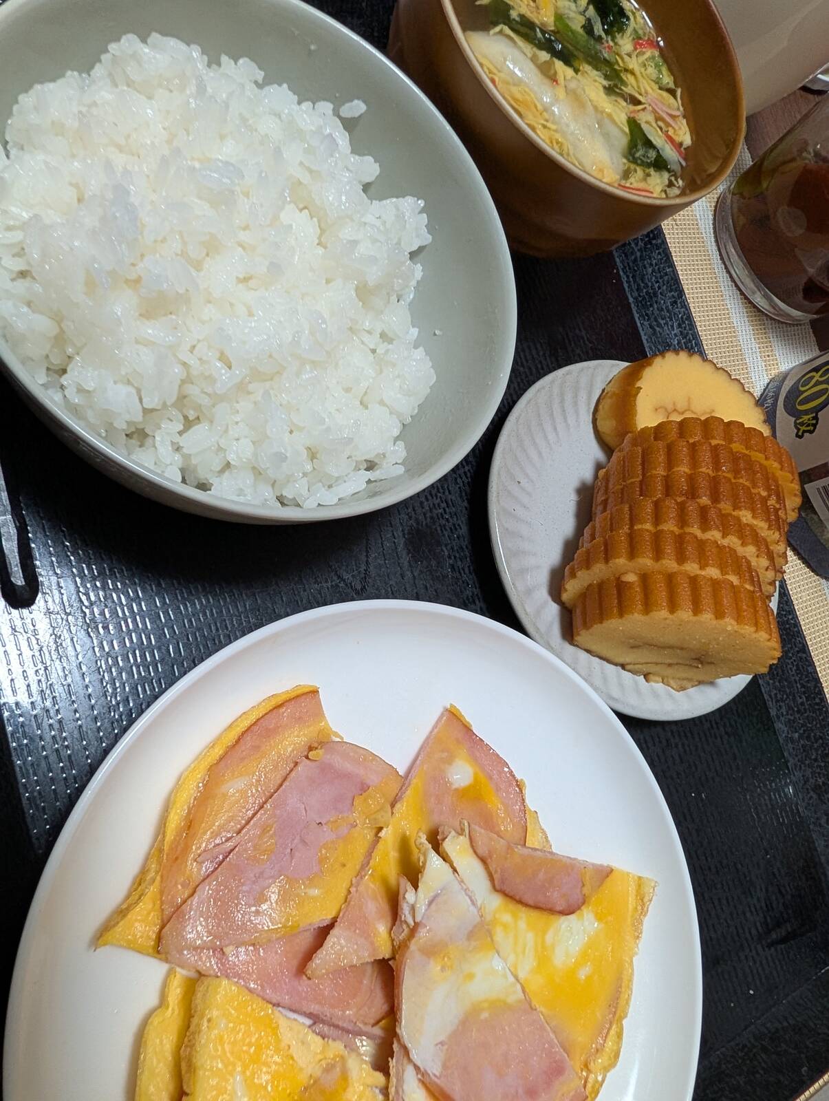 本日の朝食兼昼食