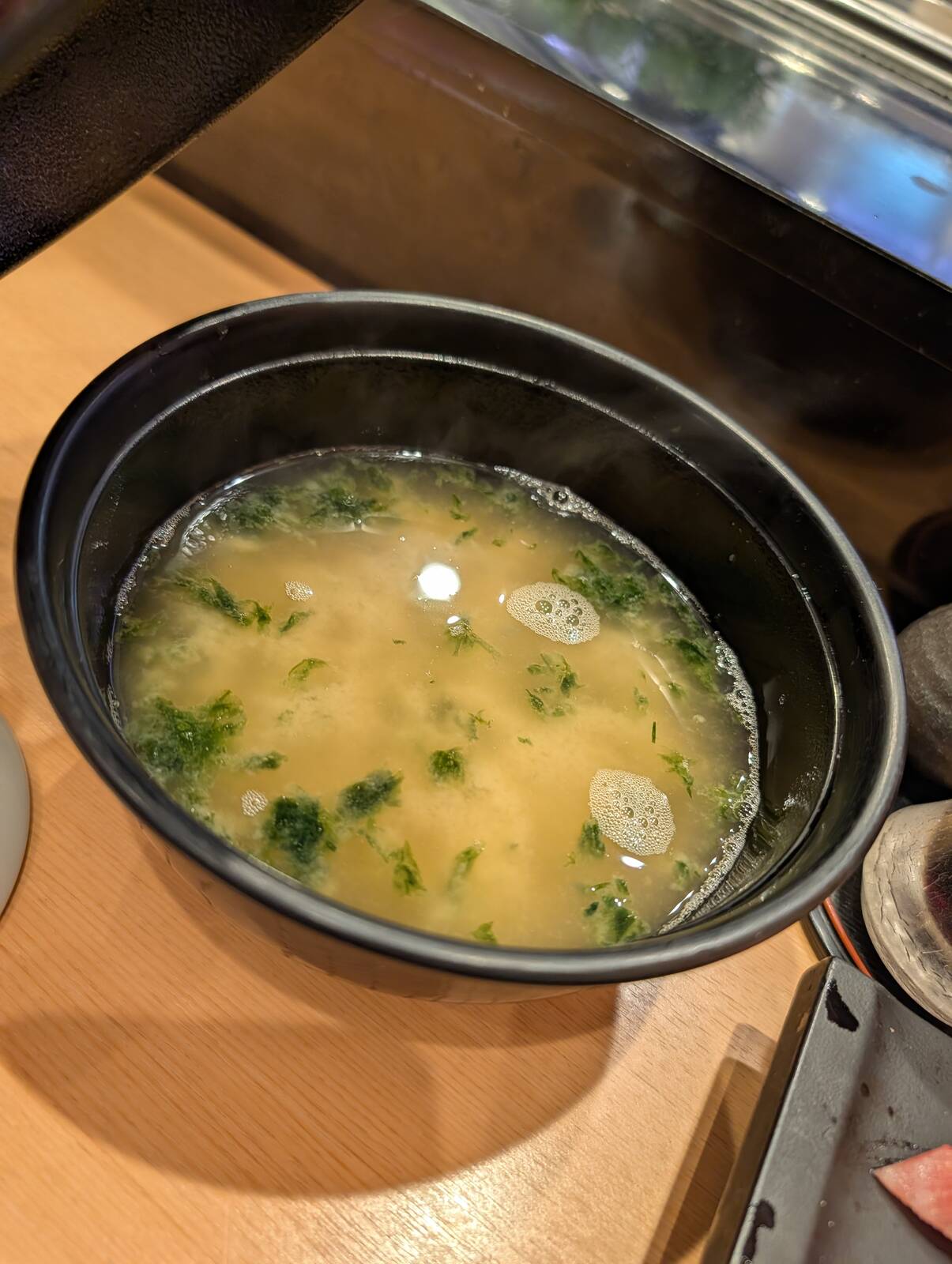 青のりのお味噌汁