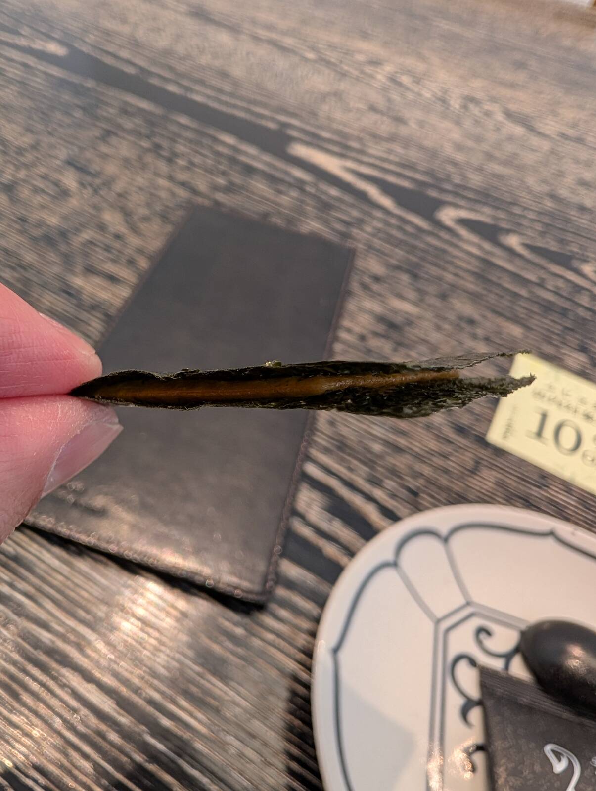 せんべいの厚み