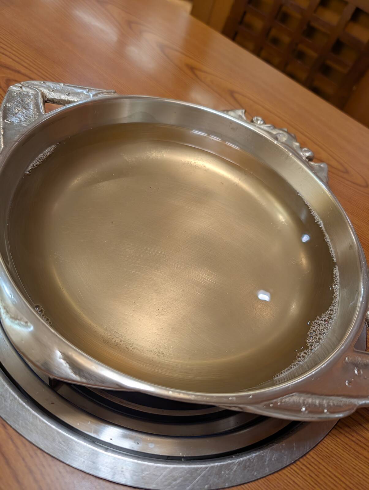 かにすきの準備