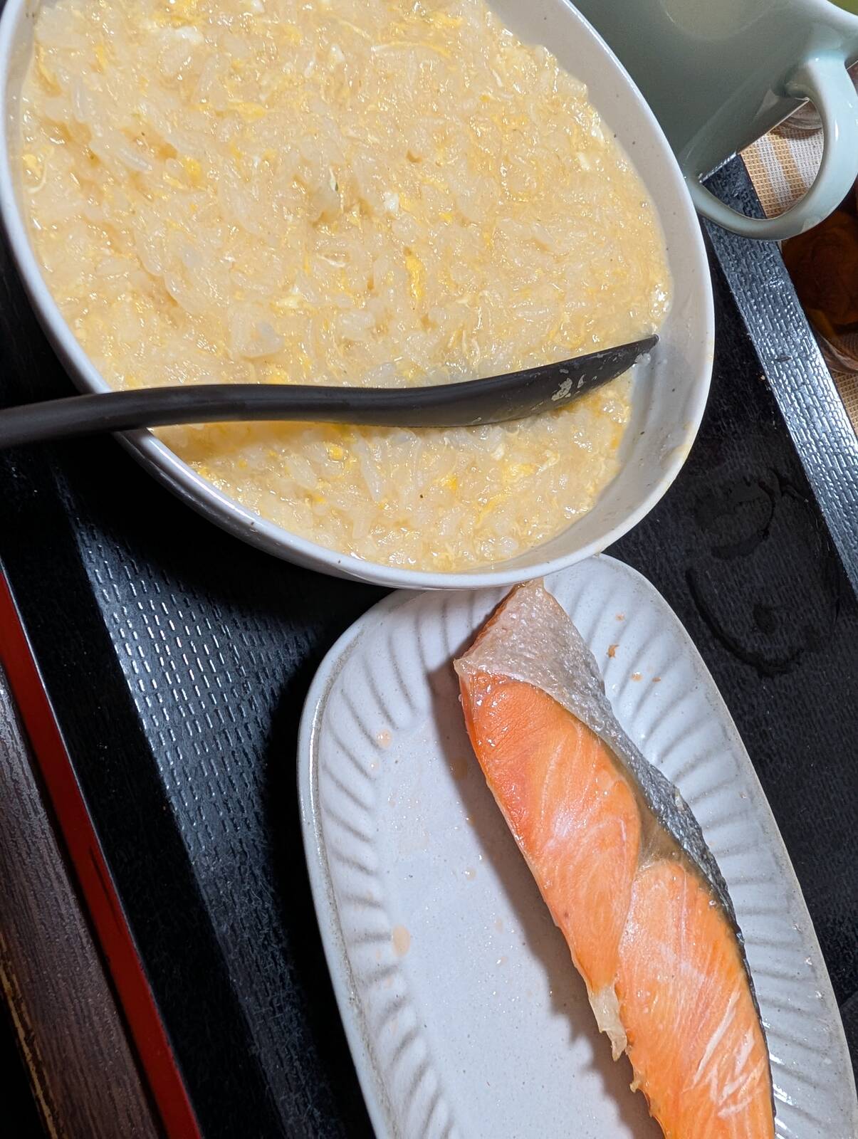 本日の朝食兼昼食