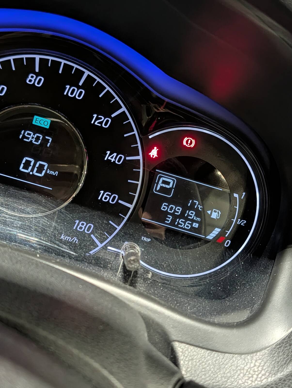 給油のタイミング