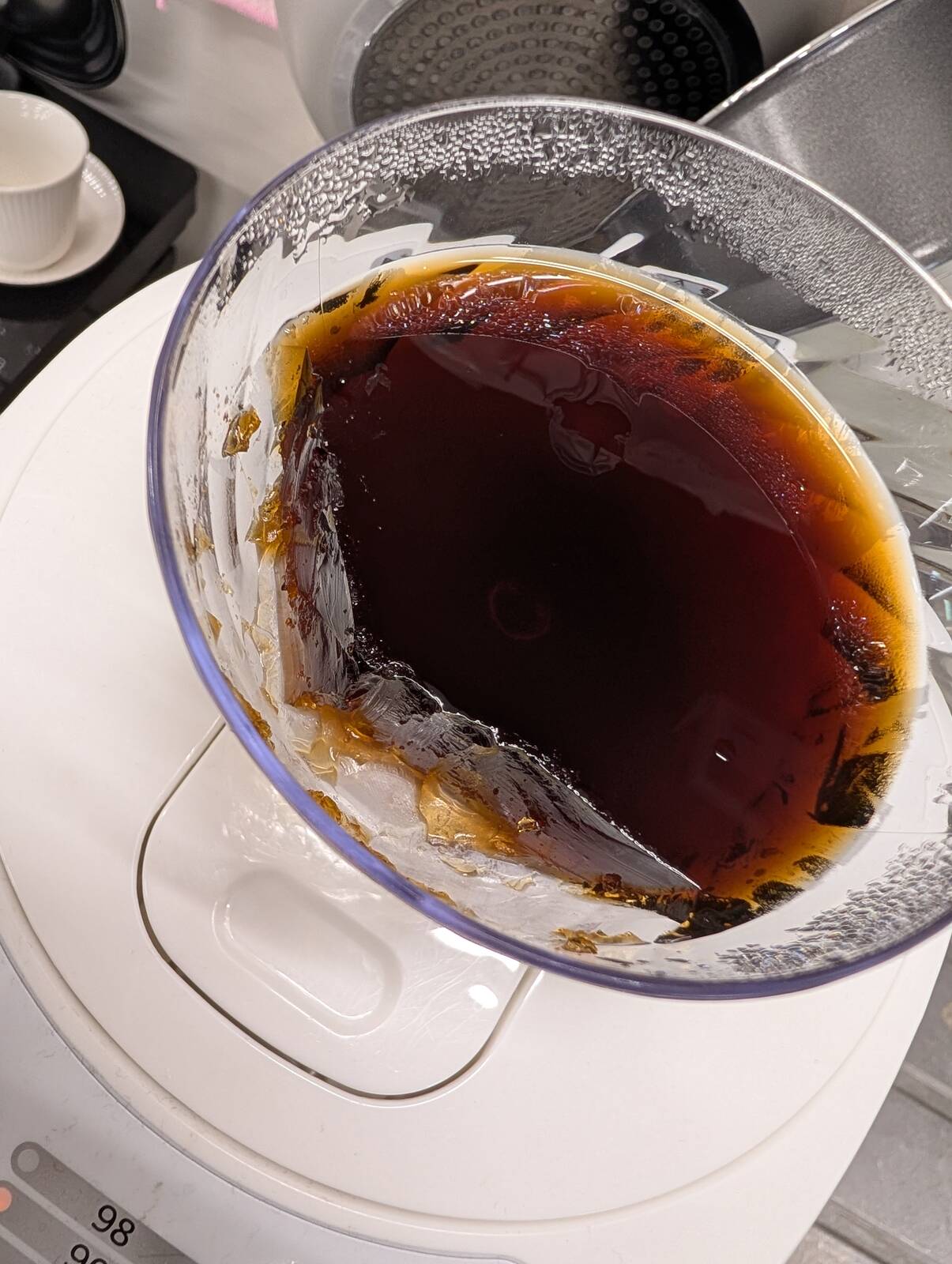 コーヒーゼリーの固さ