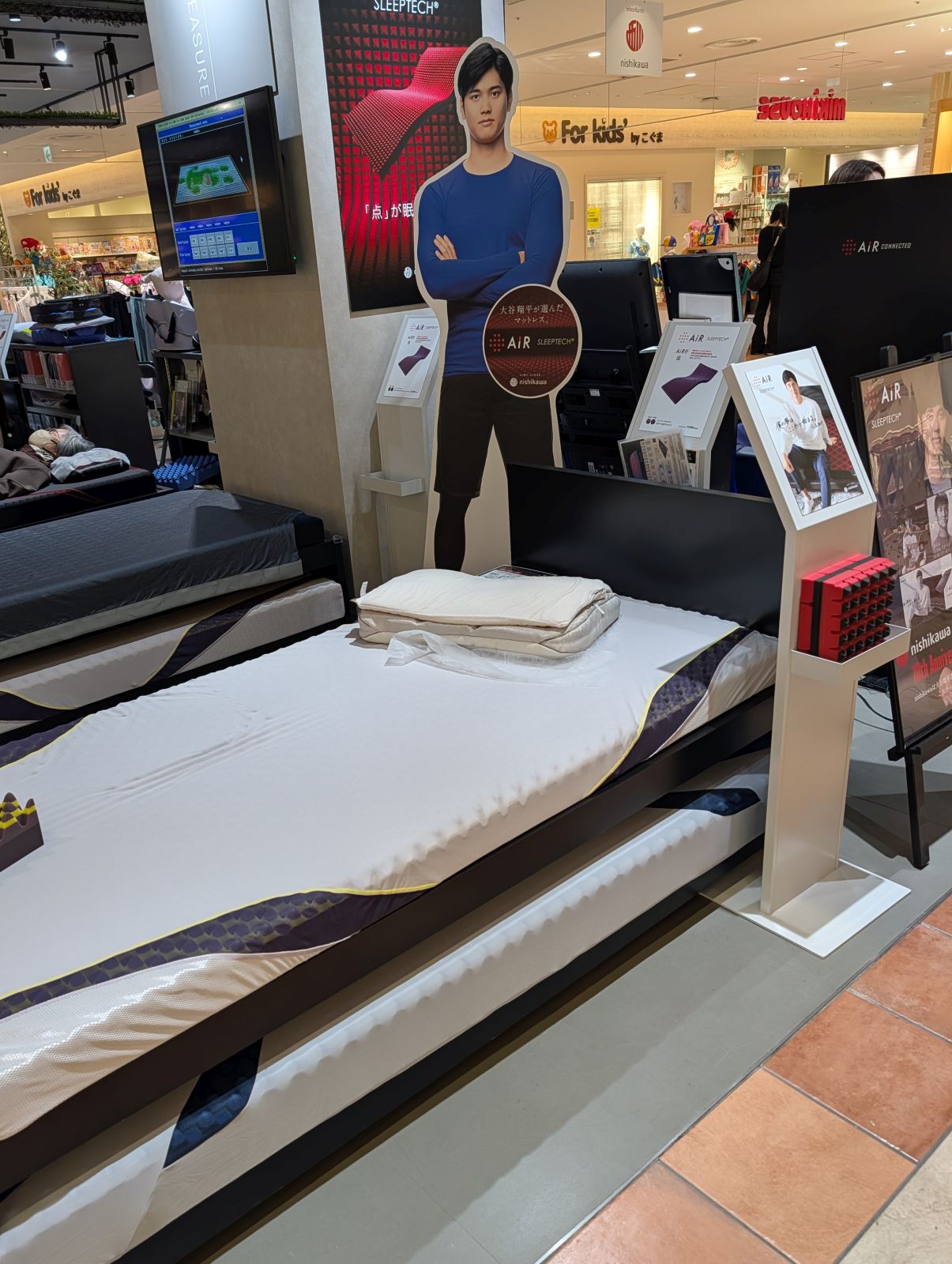 西川のマットレス