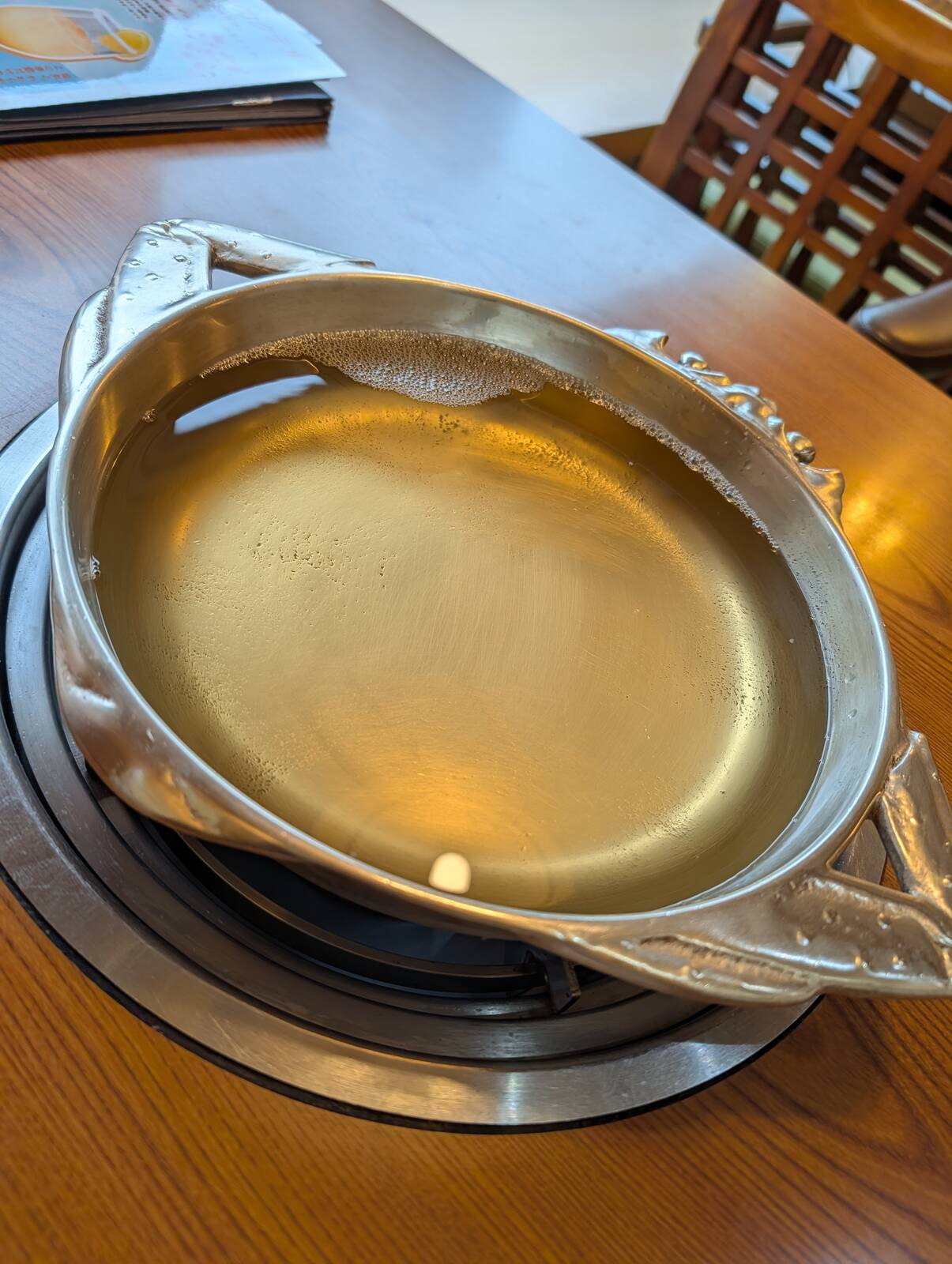 かにすきの準備