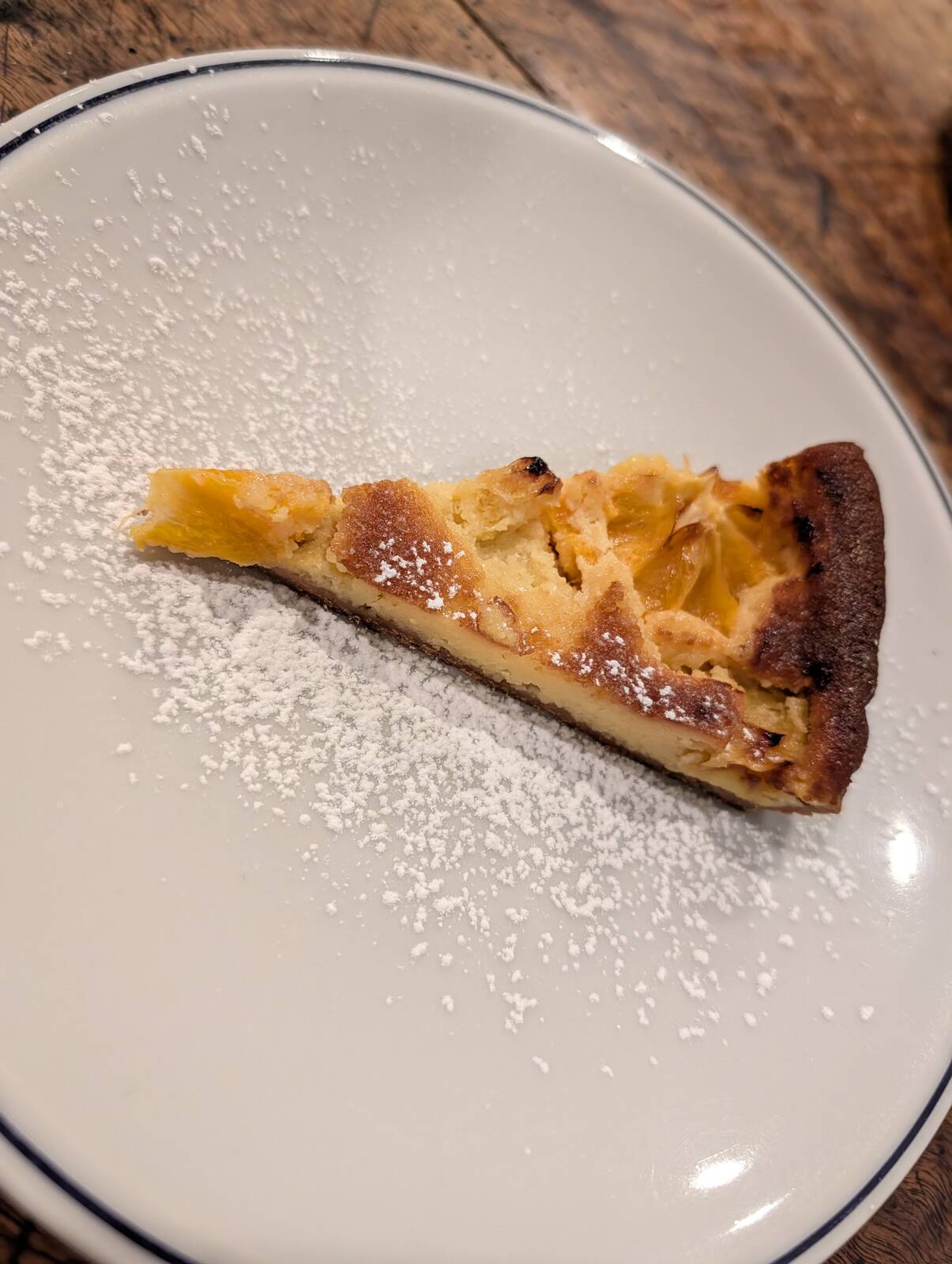 オレンジのタルト