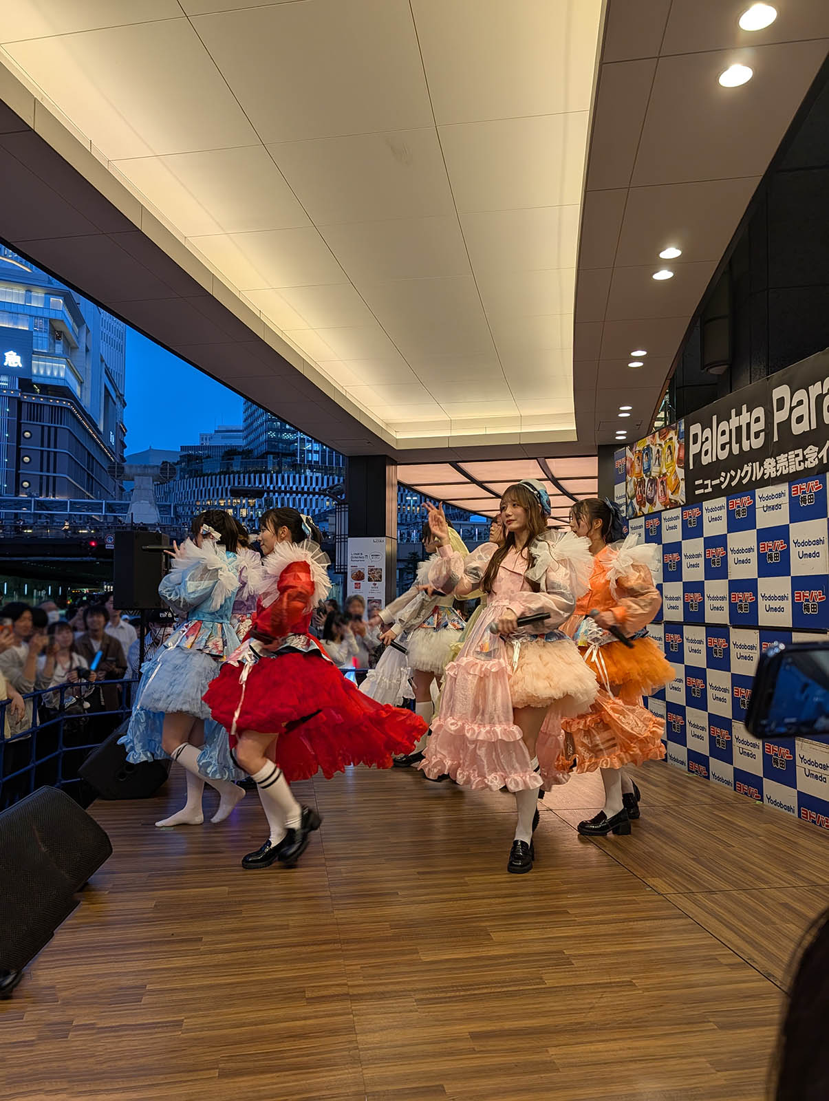 ライブのステージ