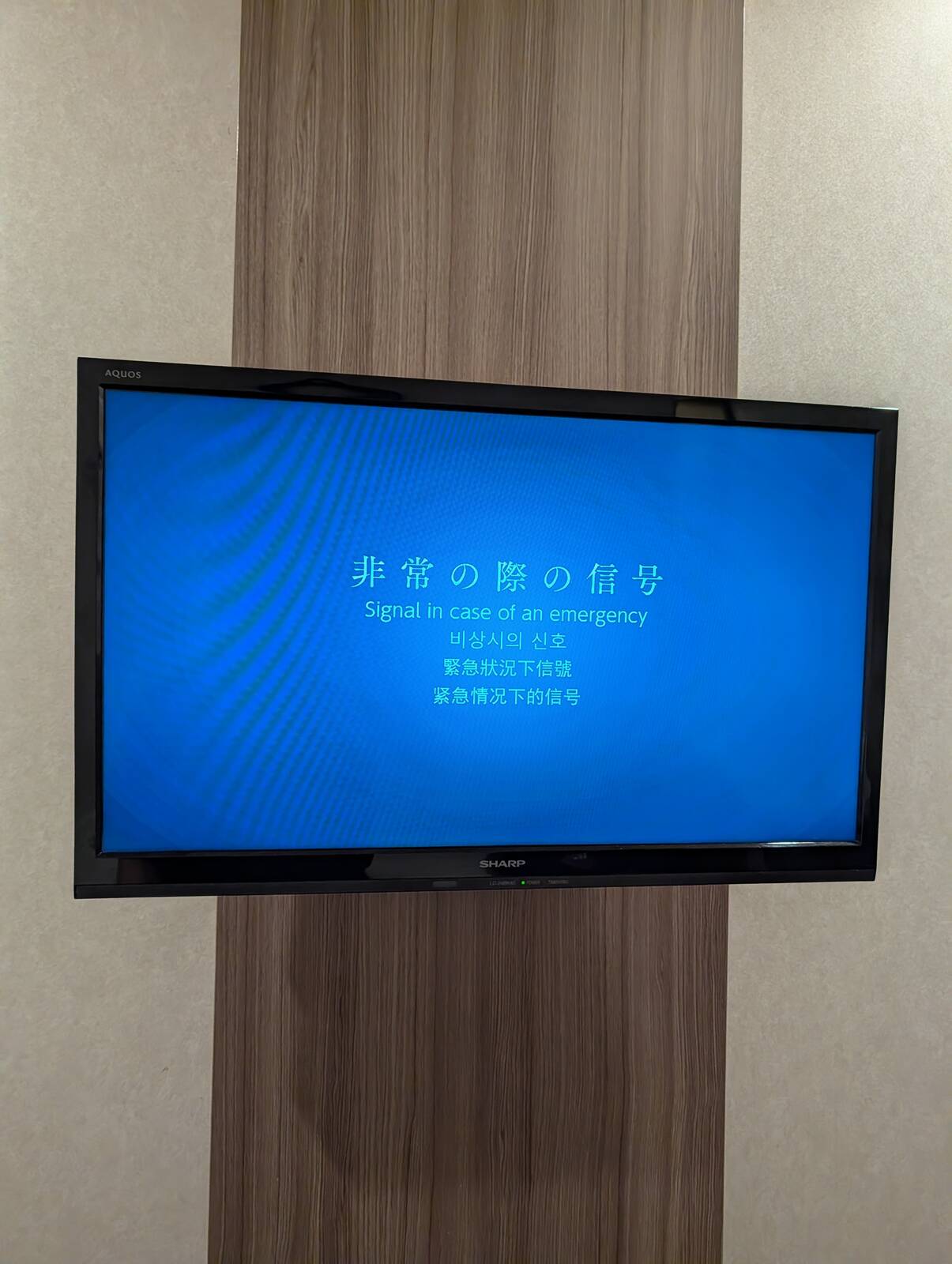 非常の際の信号