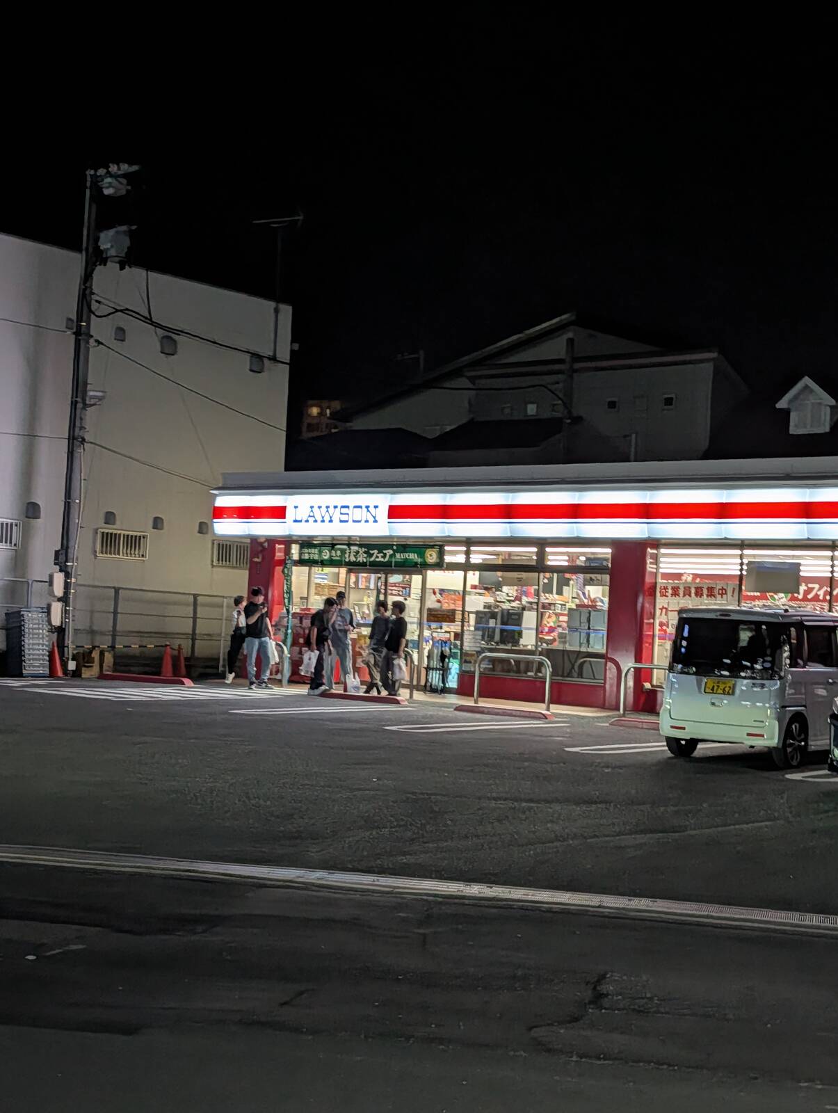 赤いローソン