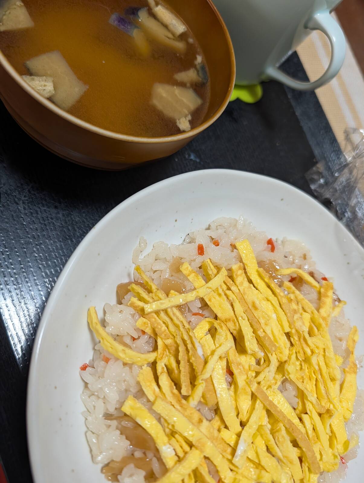 本日の朝食兼昼食