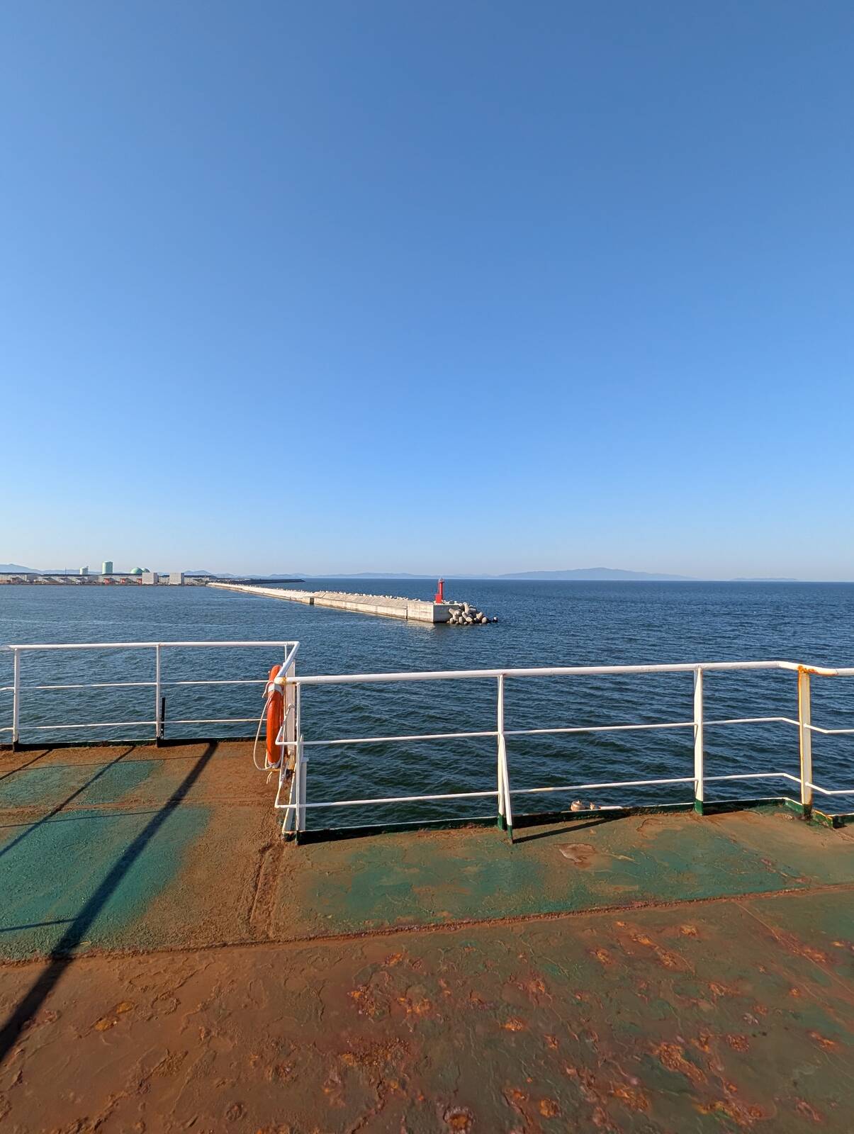外海に出る