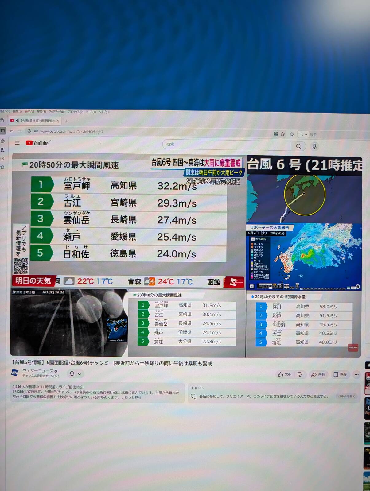 ６画割り中継