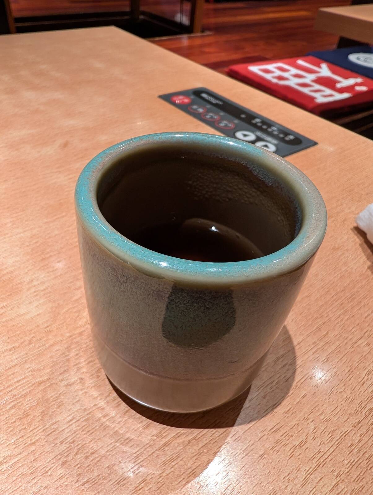 温かいお茶