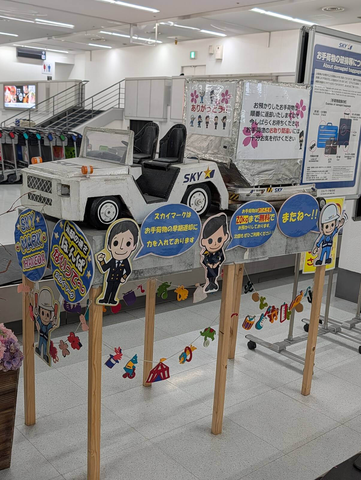 スカイマークの手荷物