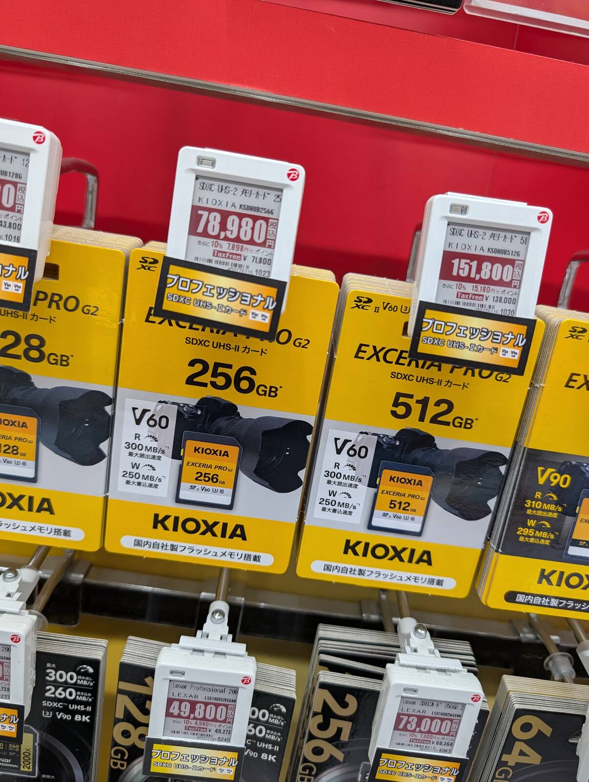 SDカードのお値段