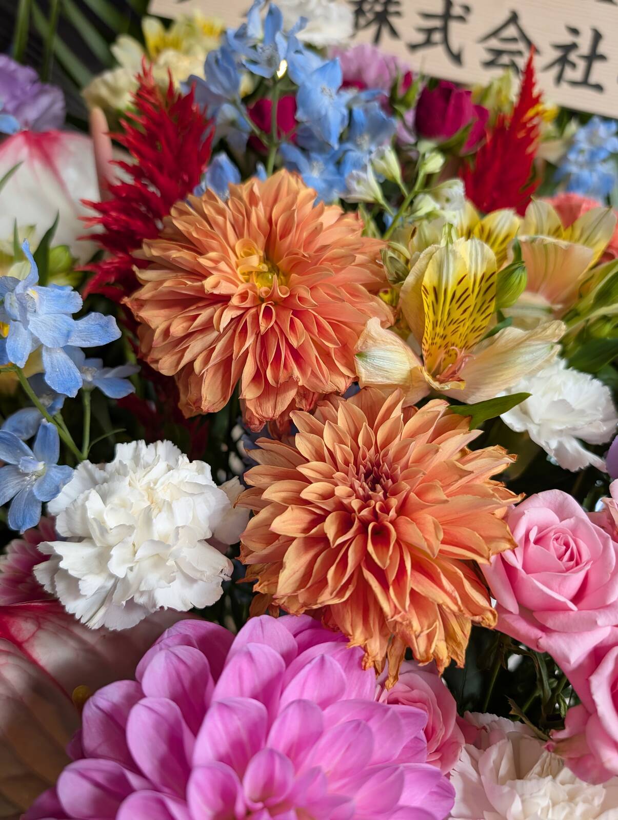 フラスタの花