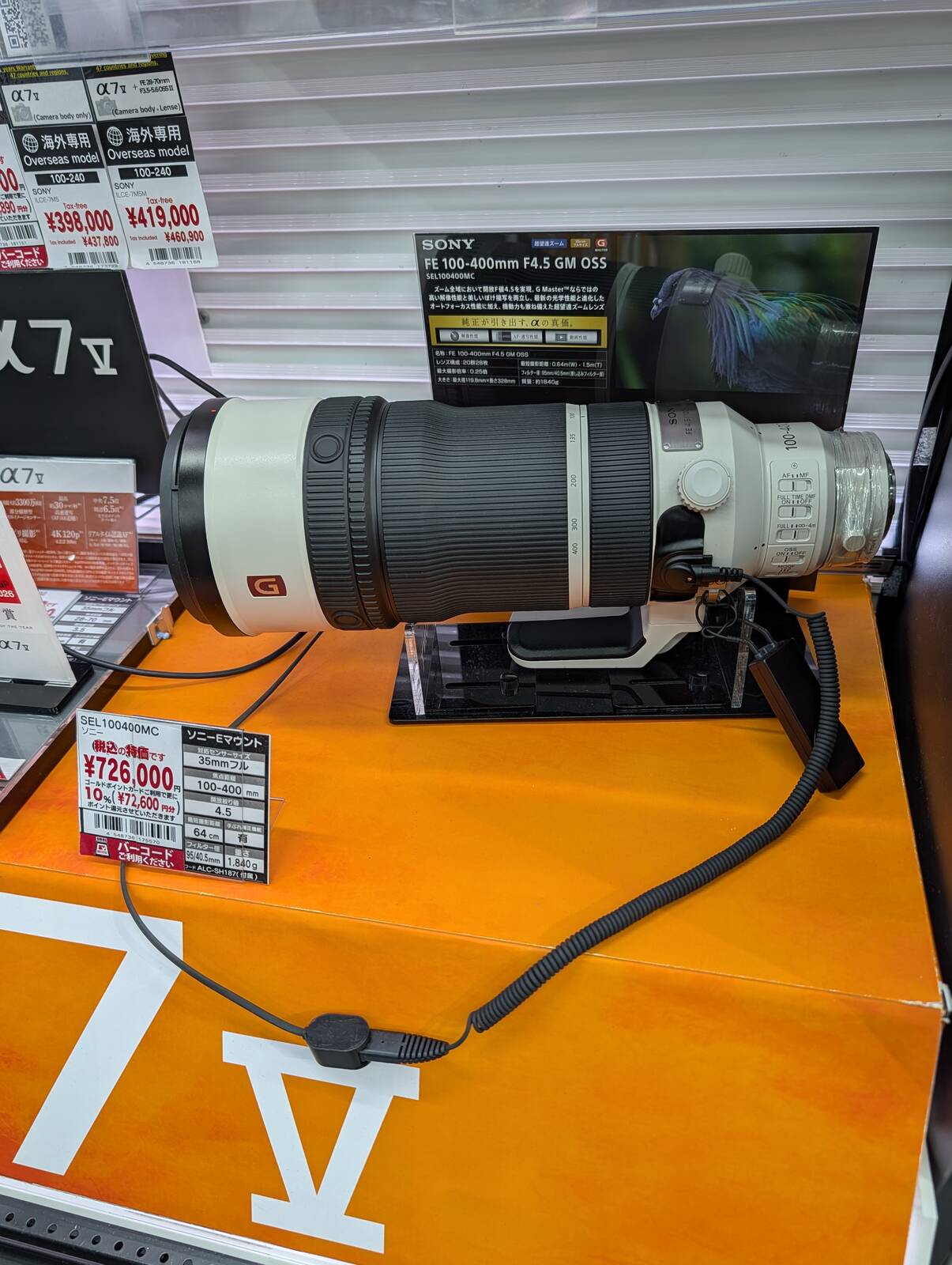 FE 100-400mm F4.5 GM OSS