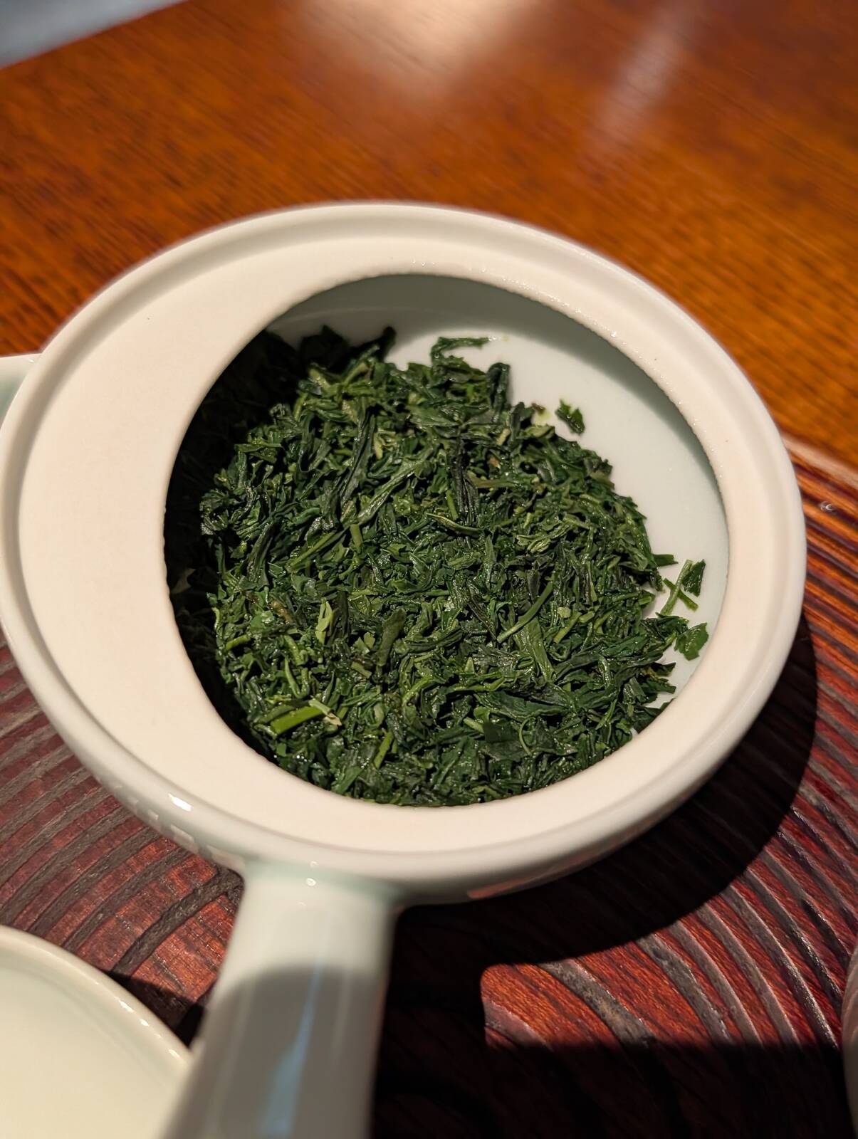 ２煎目の茶葉