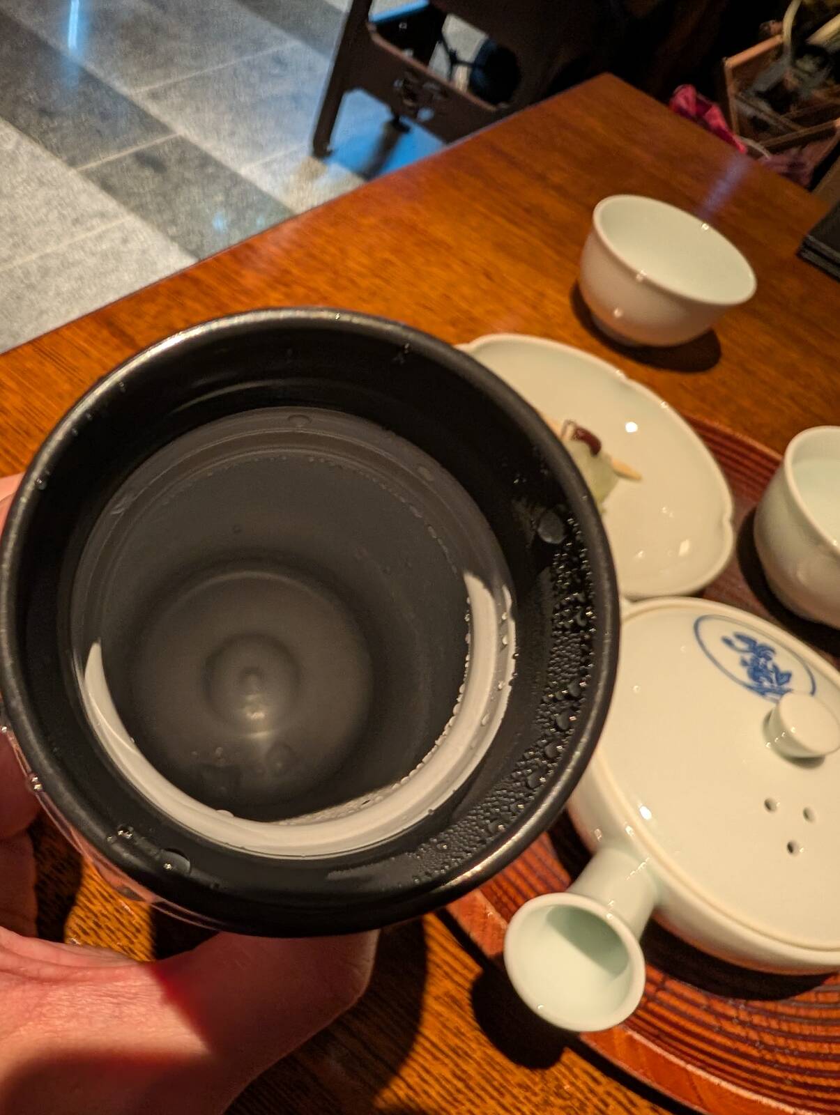 お湯切れ