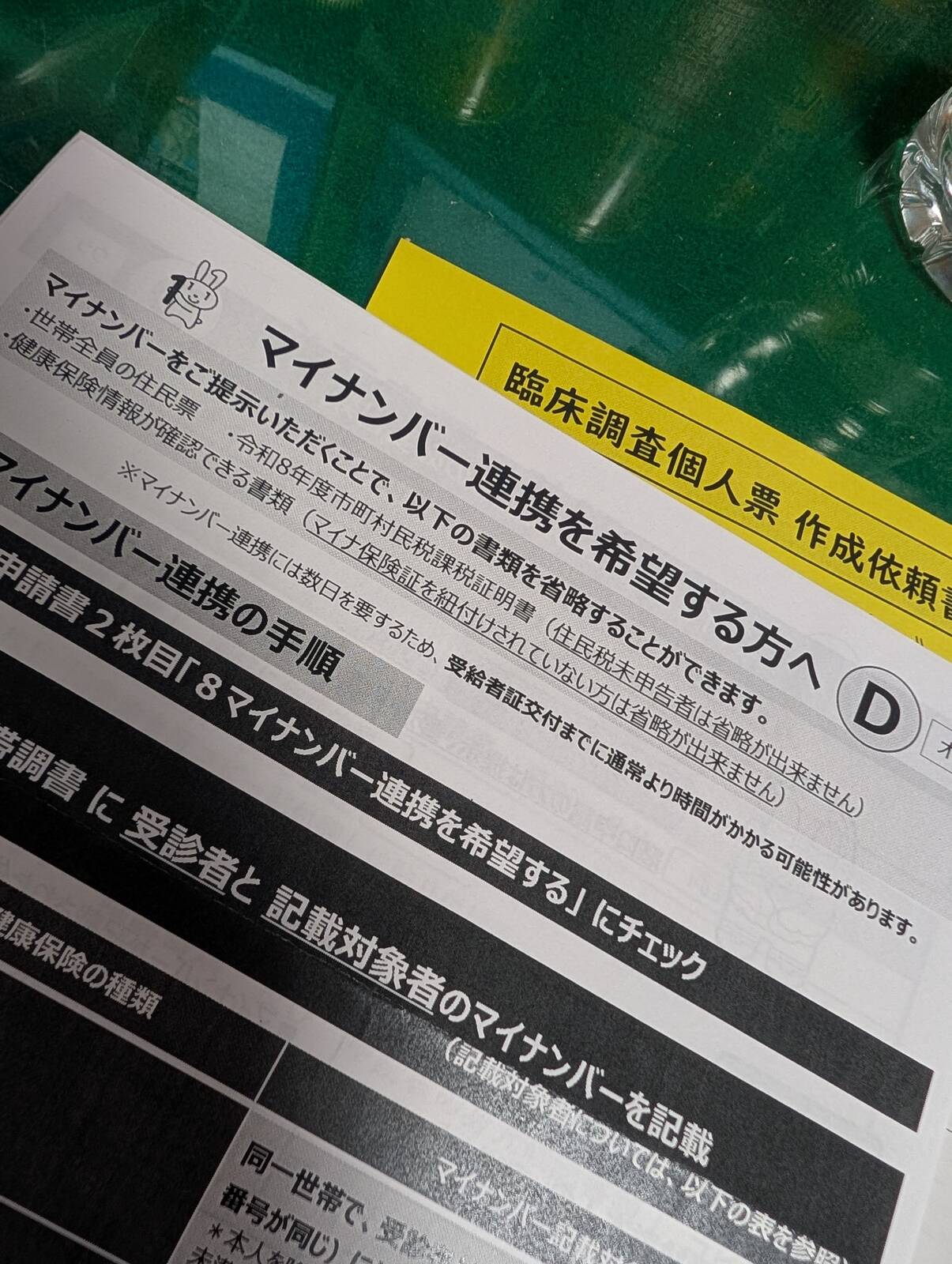 申請書の作成