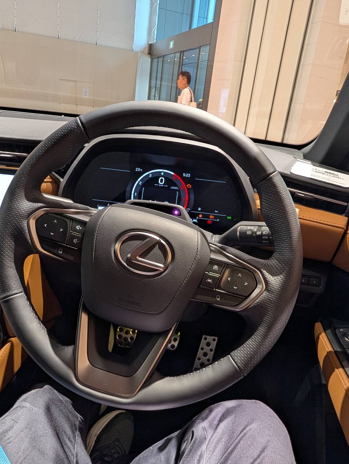 運転席の様子