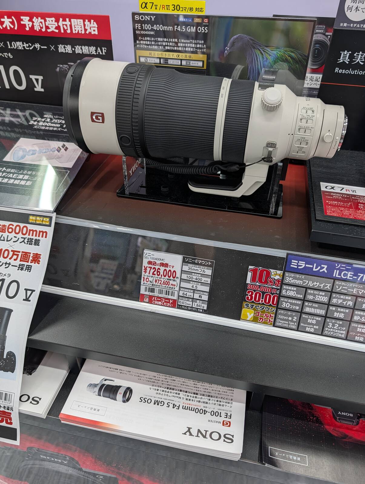 FE 100-400mm F4.5 GM OSS