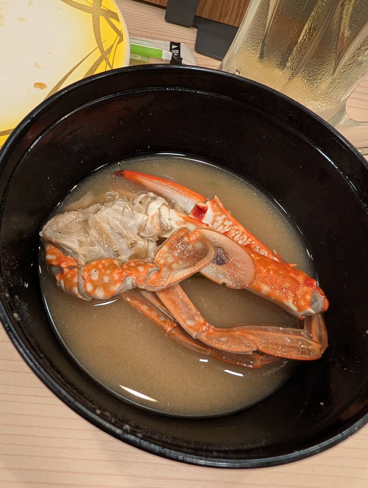 汁物のカニ
