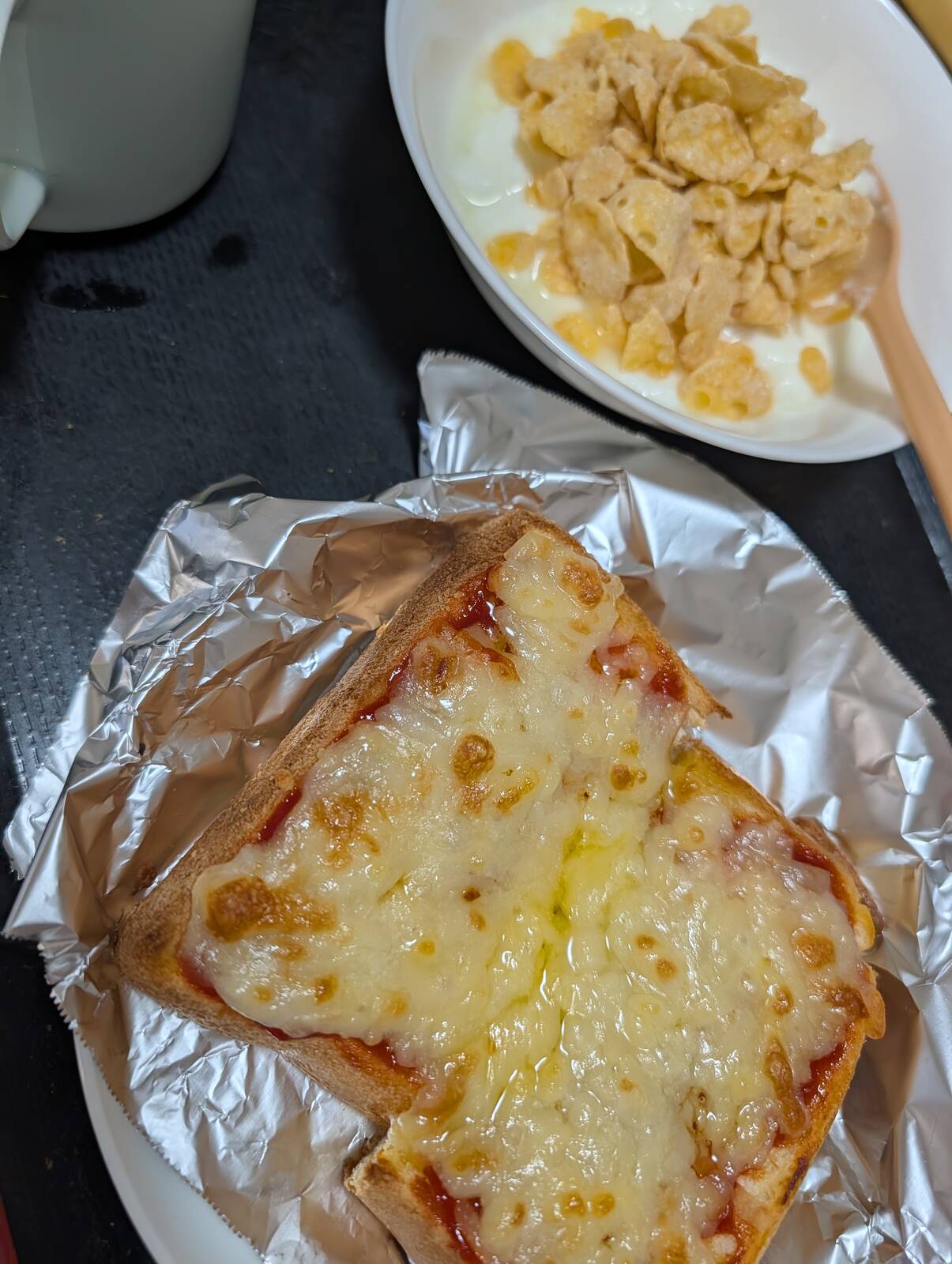 本日の朝食兼昼食