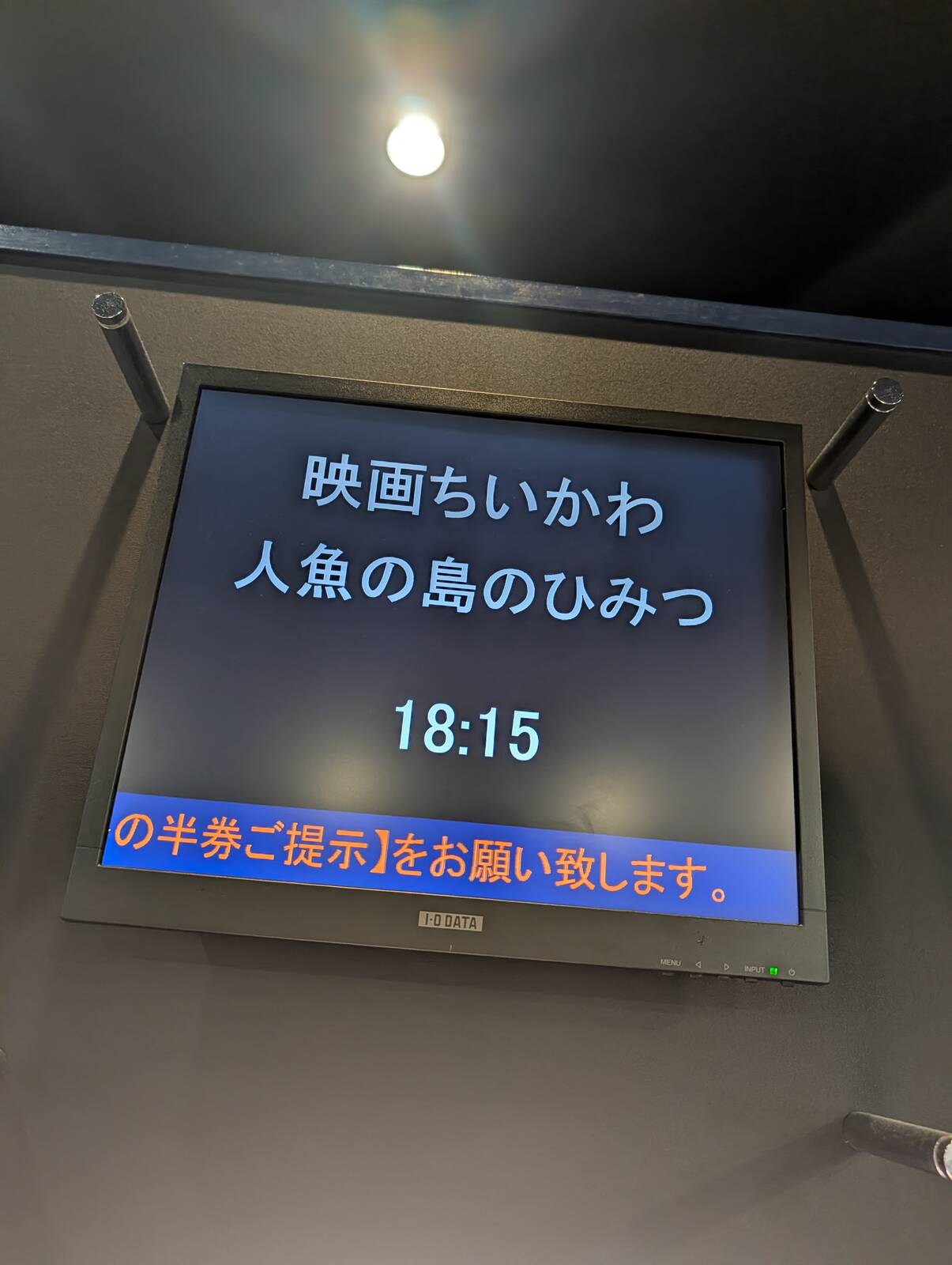 本日の映画