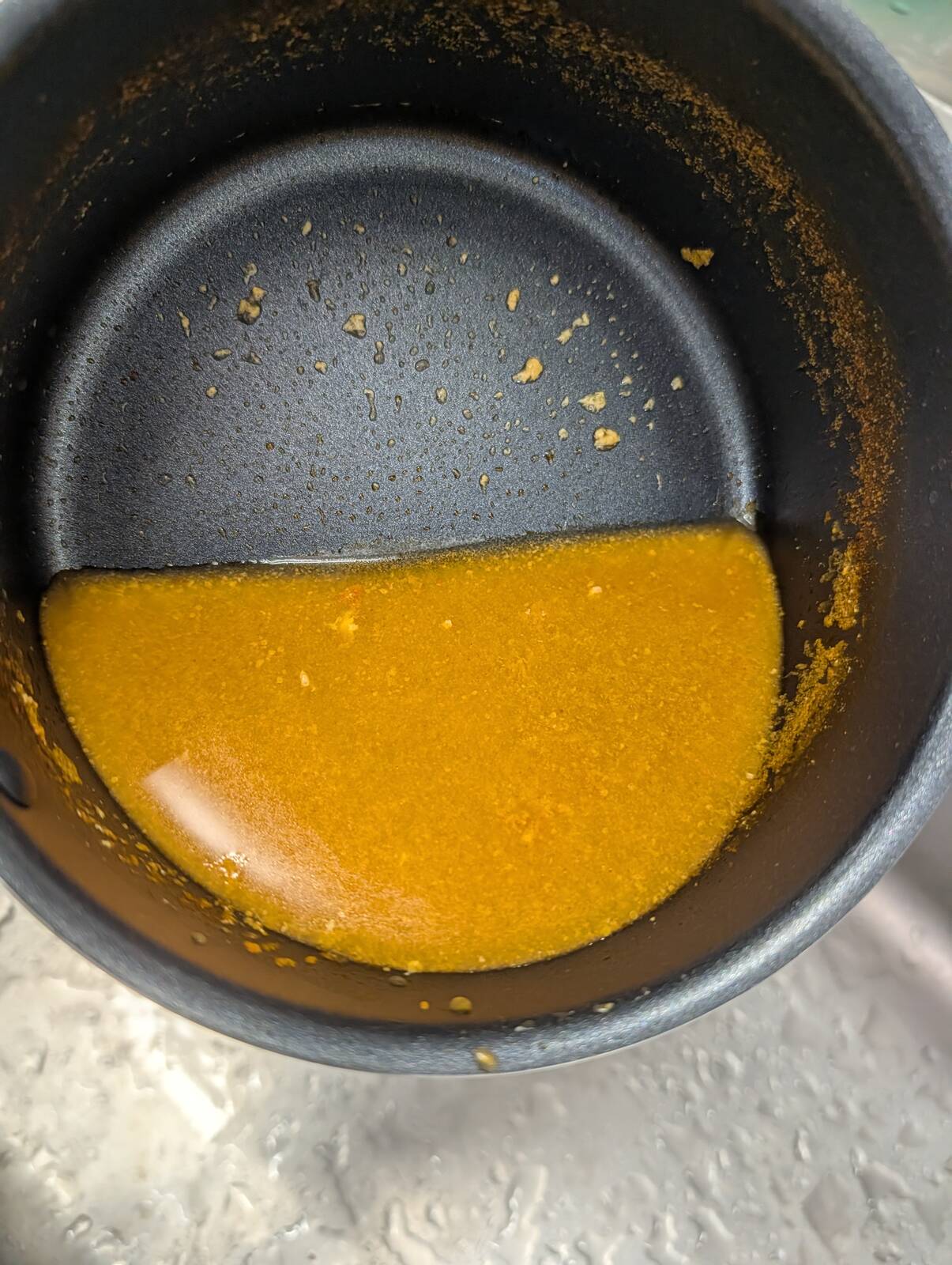 ラーメンの汁