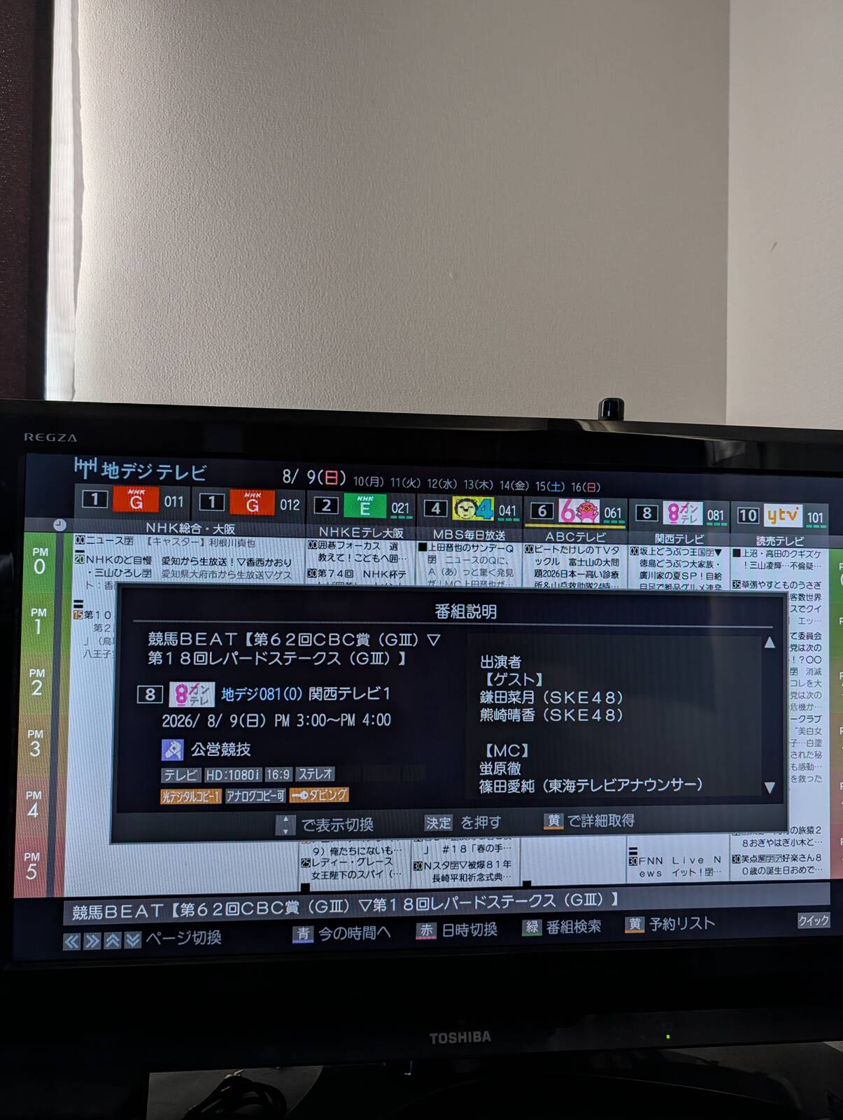 本日の競馬BEAT