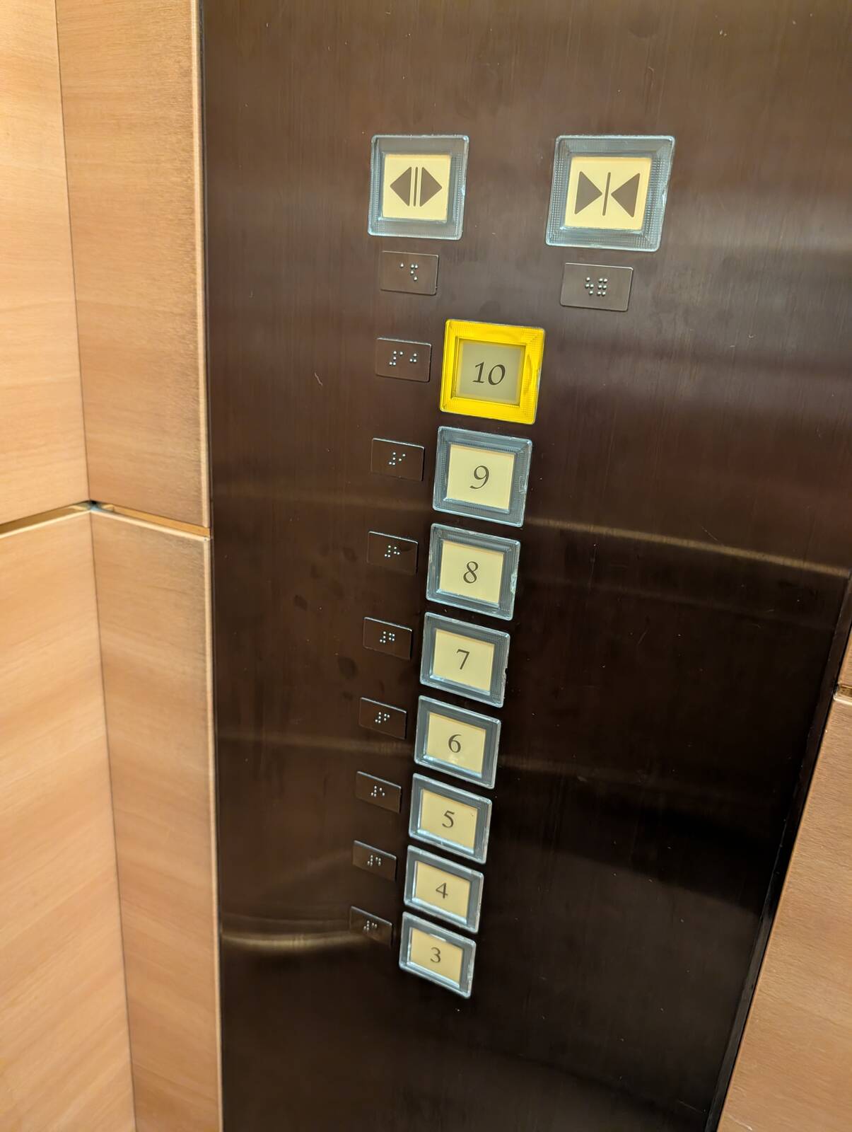 本日の宿泊階