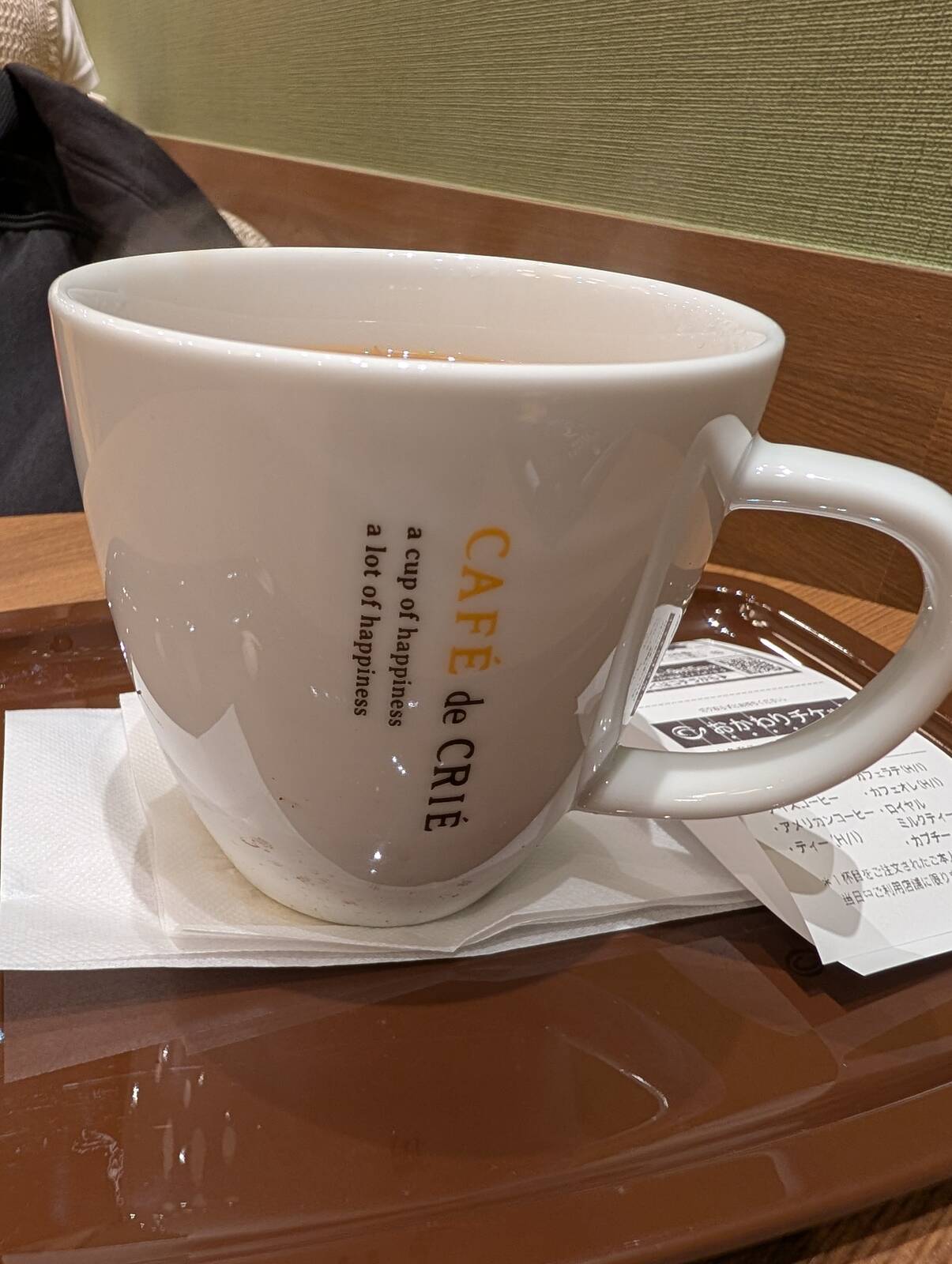 本日のコーヒー