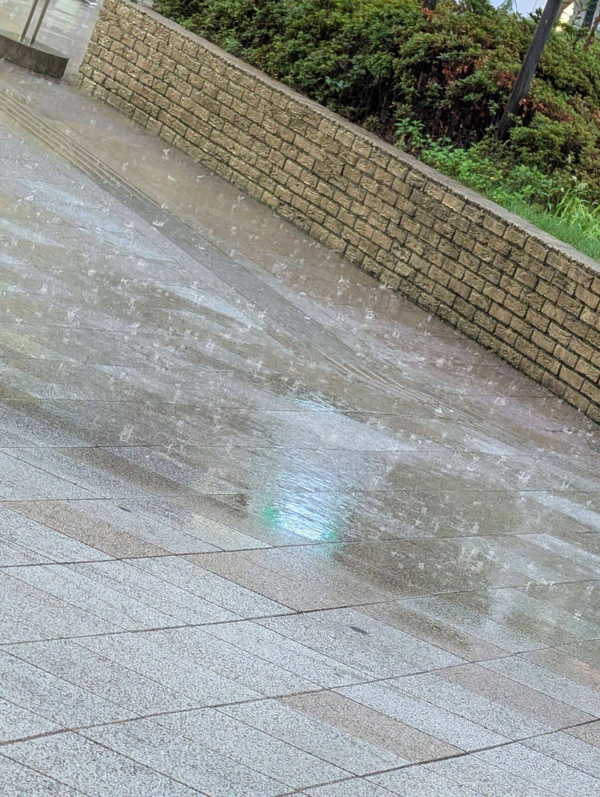 強い雨