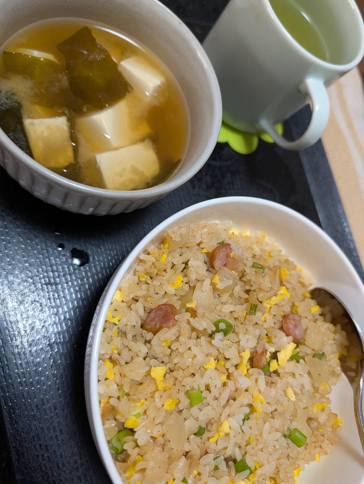 本日の朝食兼昼食