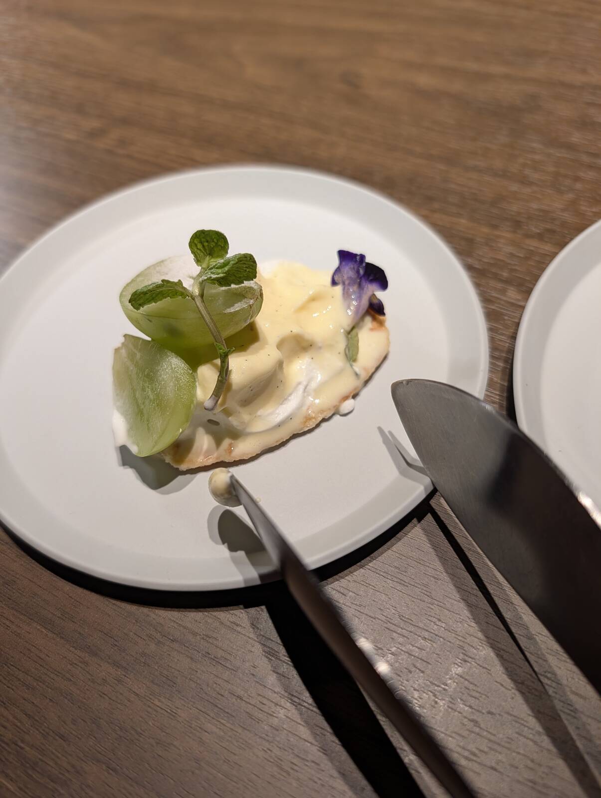 デザートの食べ方