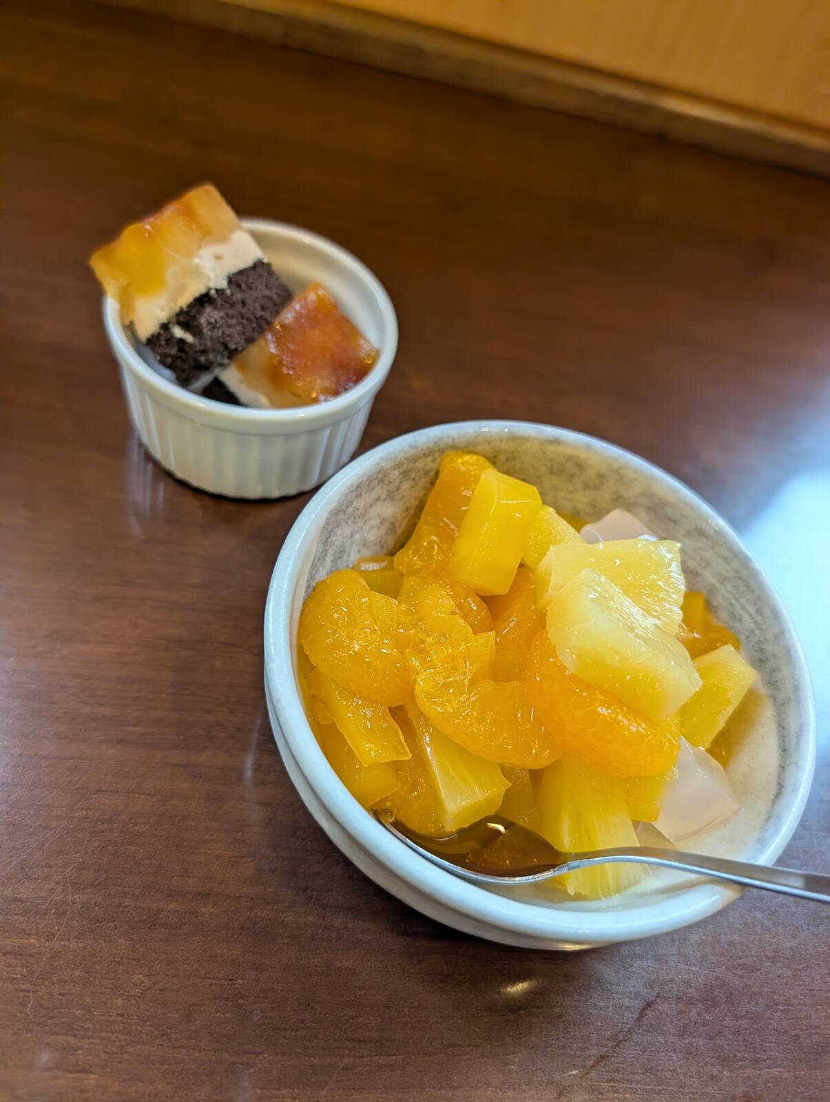 食後のデザート