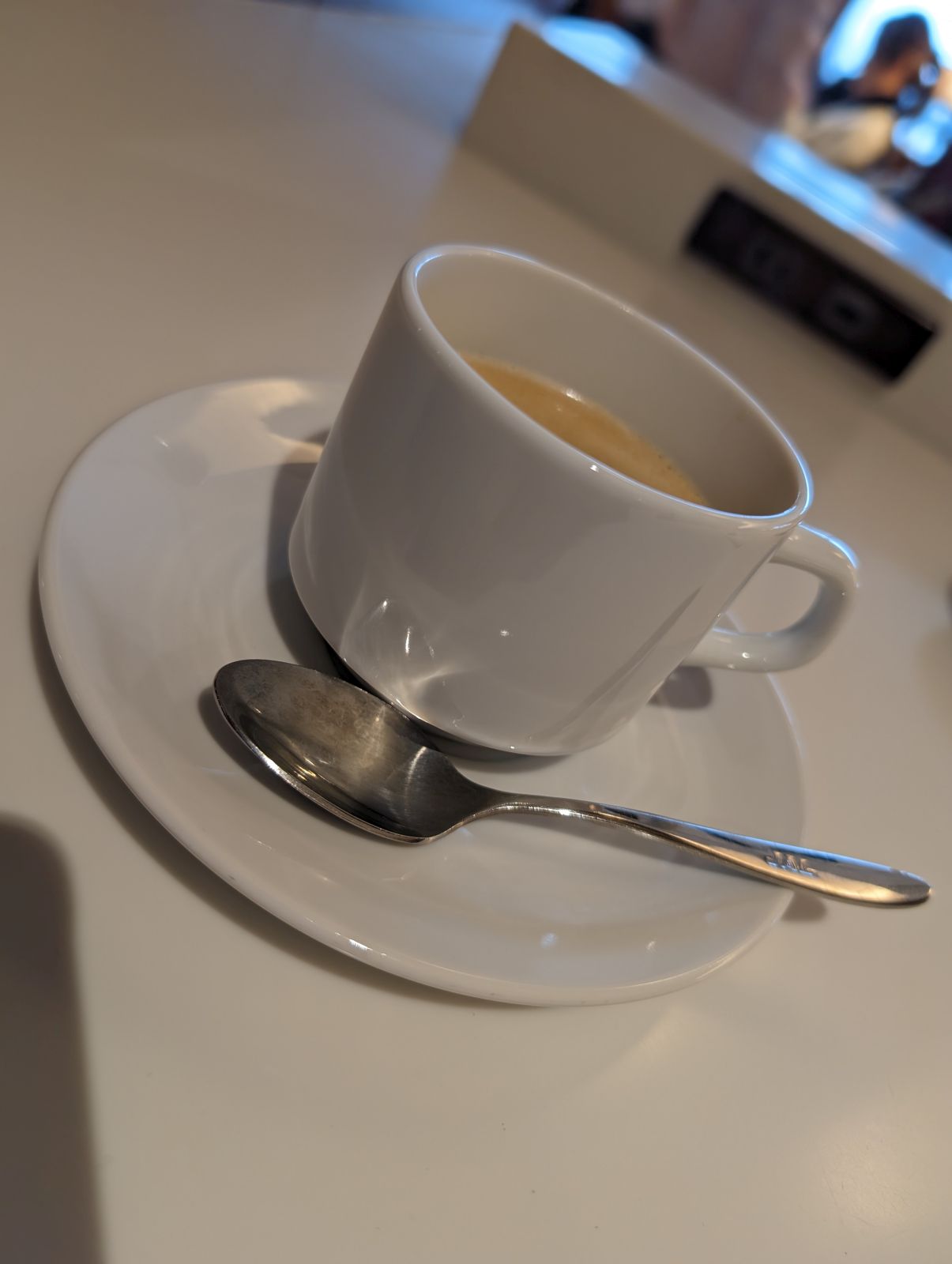 食後のコーヒー