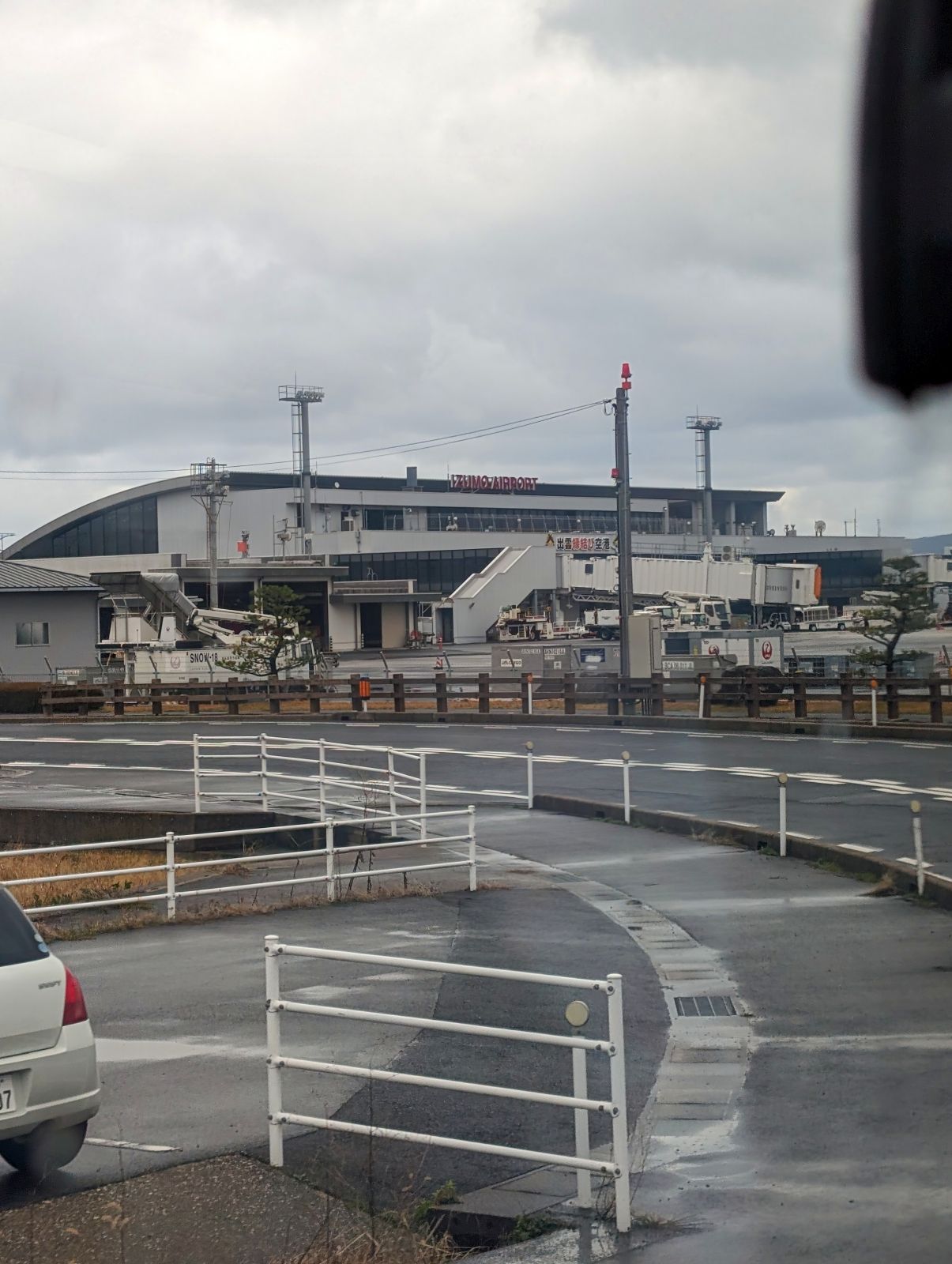 出雲縁結び空港着