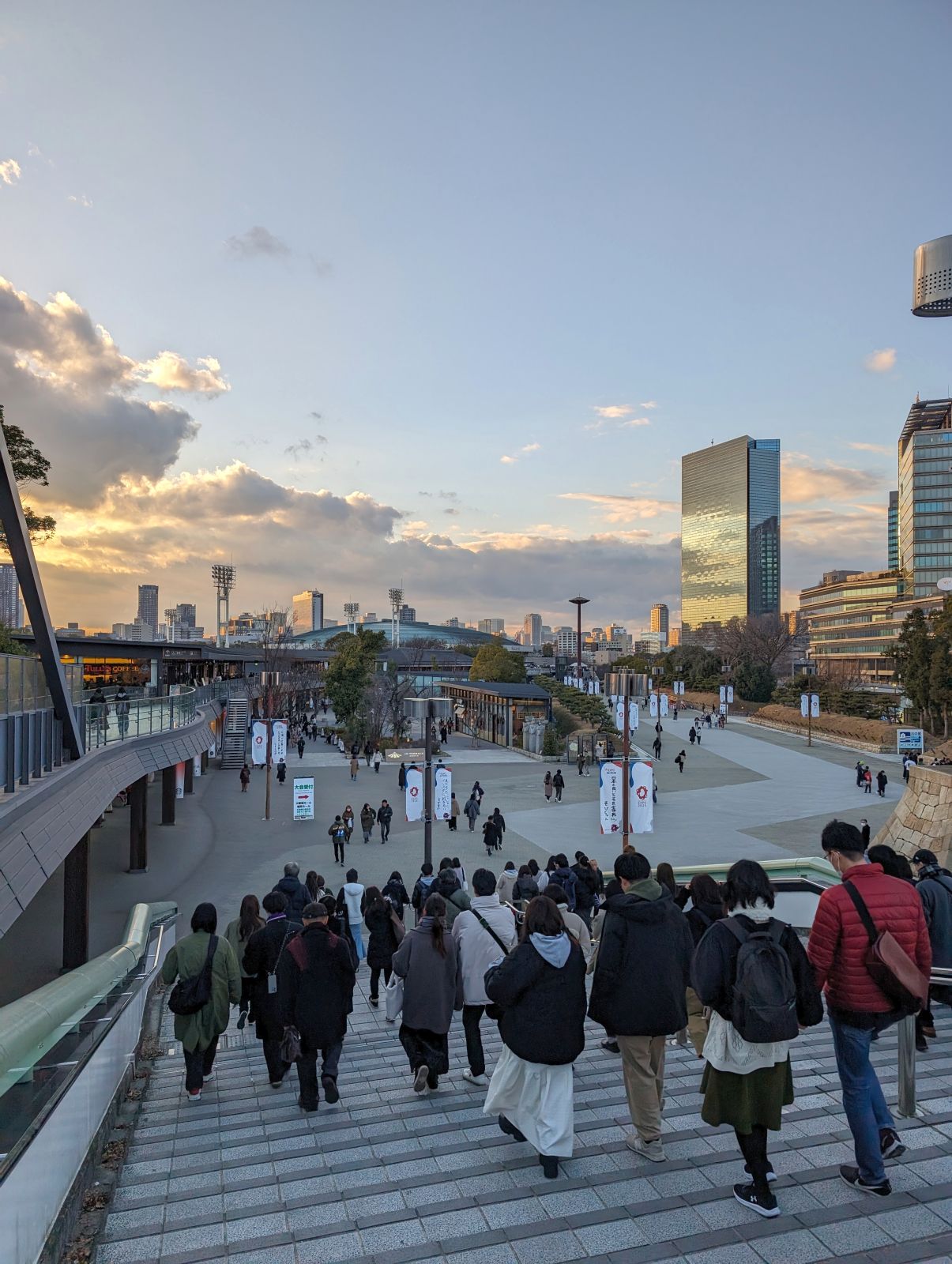 大阪城公園内