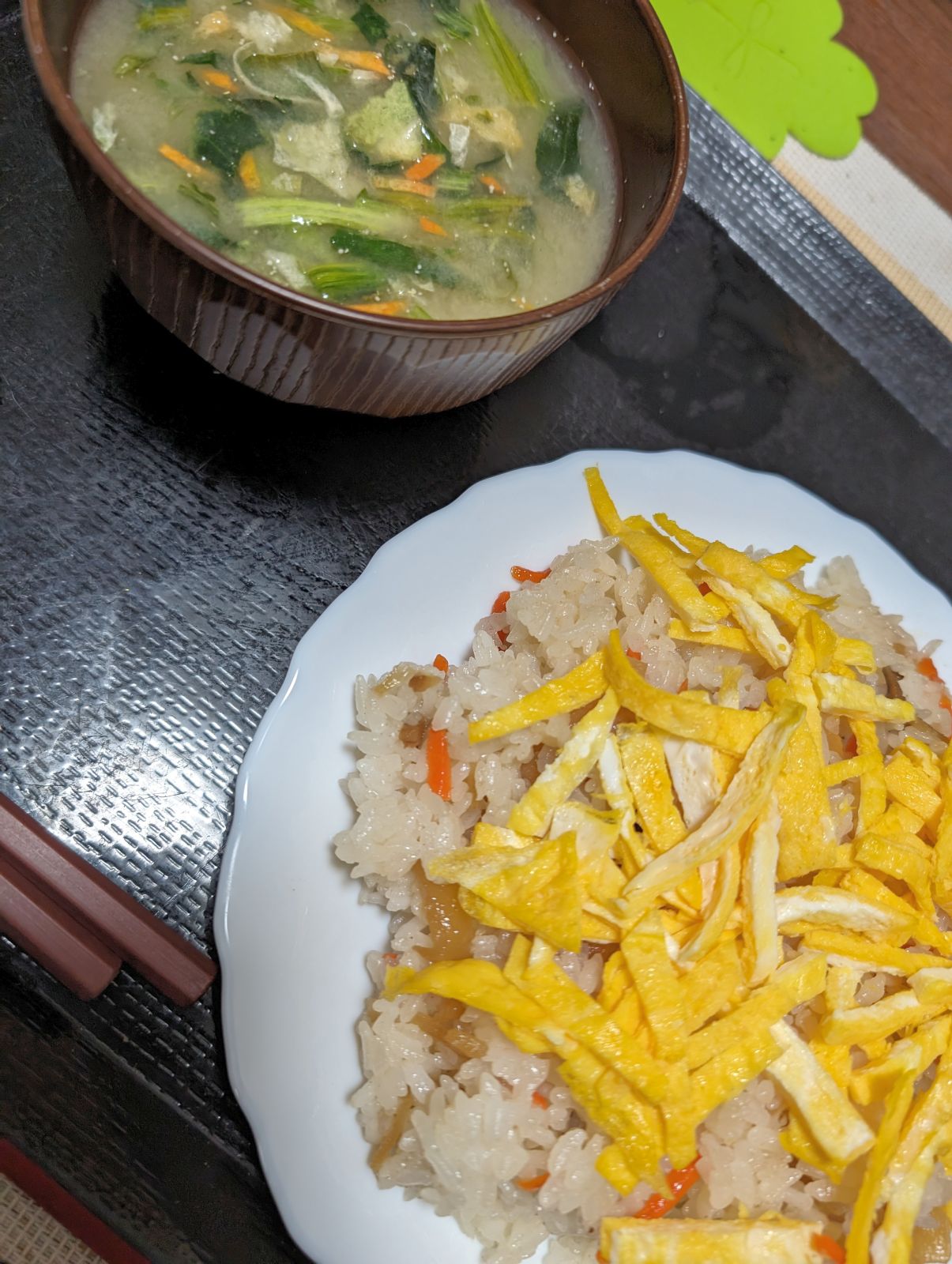 本日の朝食兼昼食