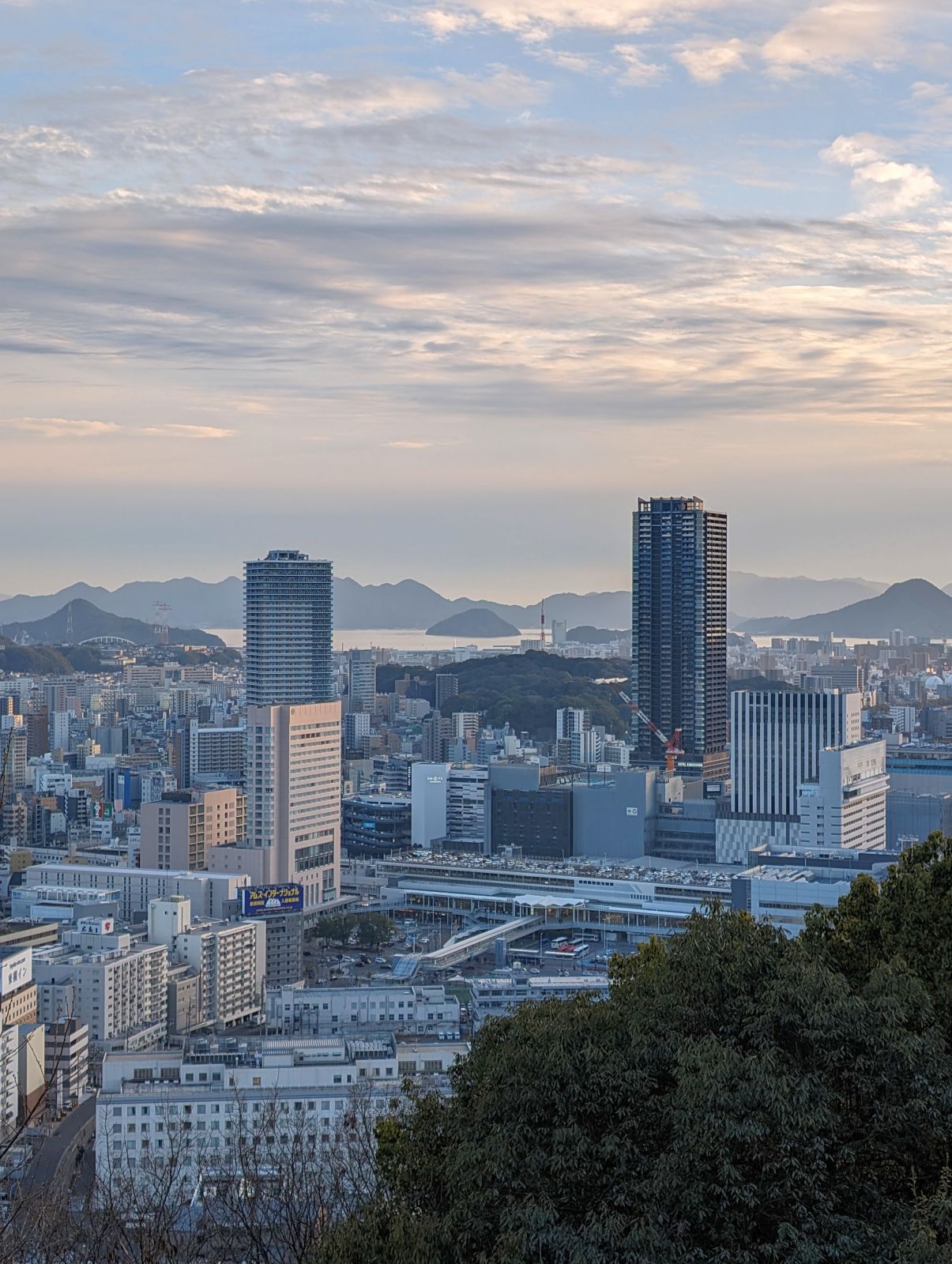 二葉山から見た風景