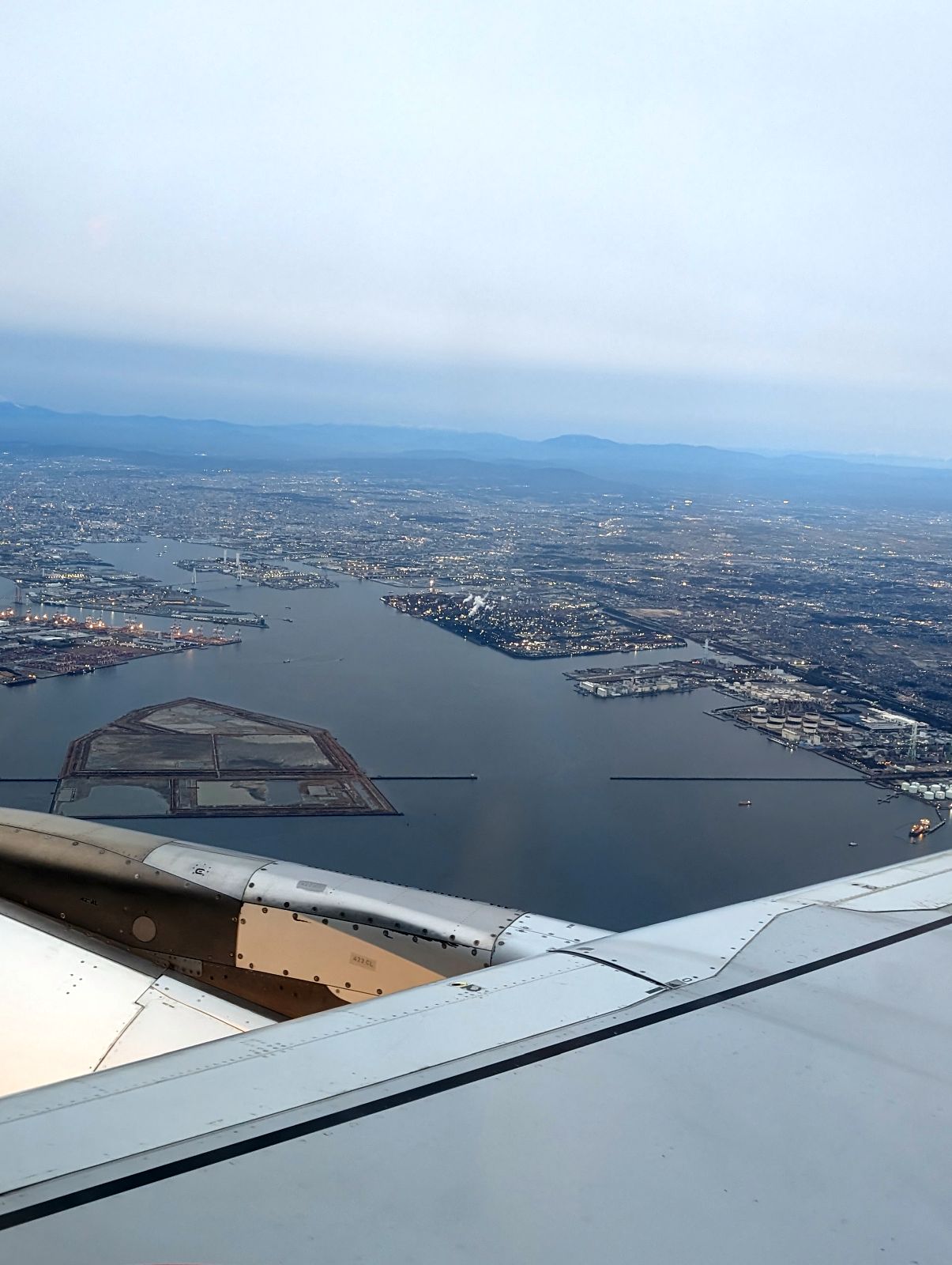 名古屋港方面