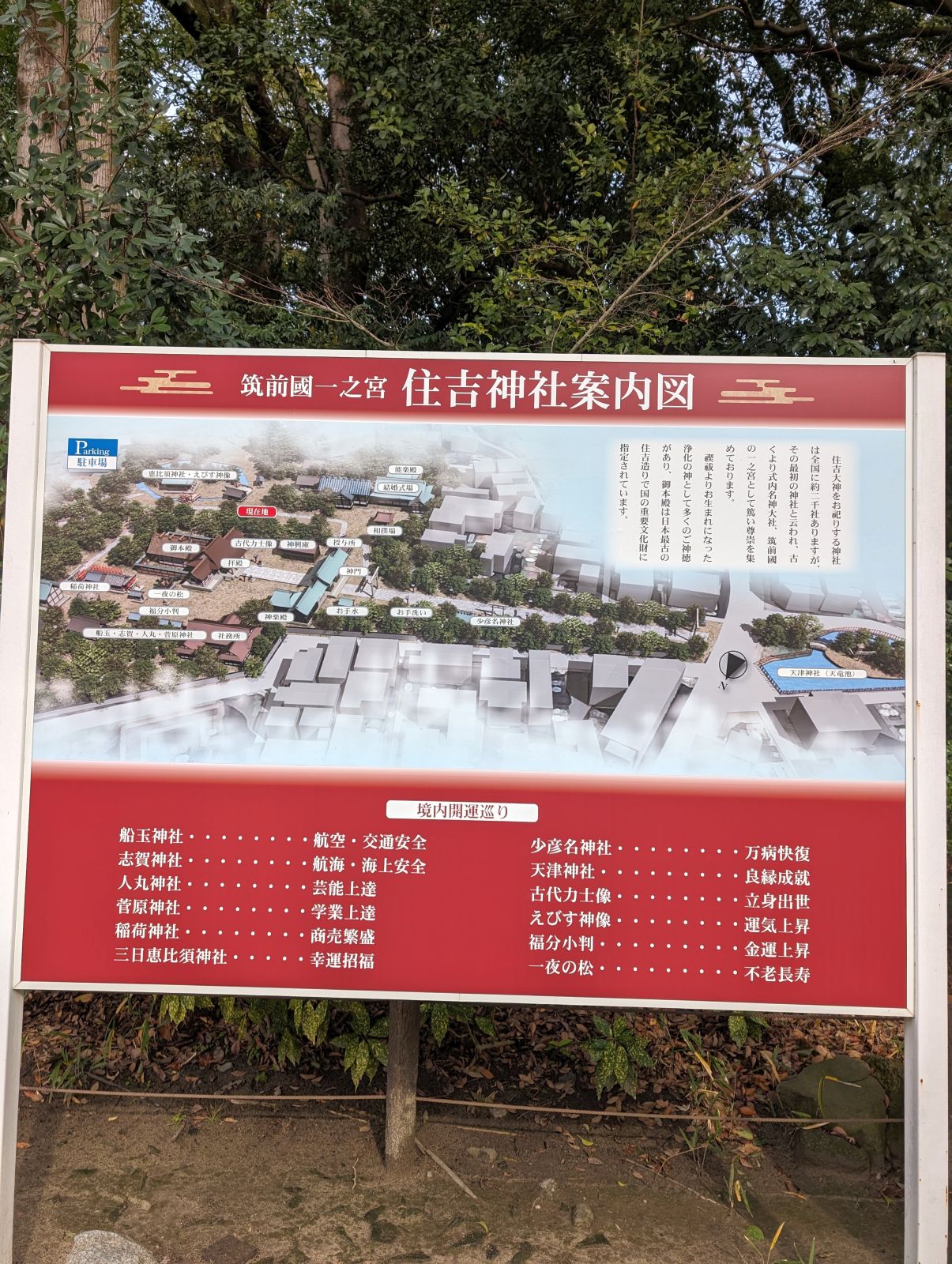 住吉神社案内図
