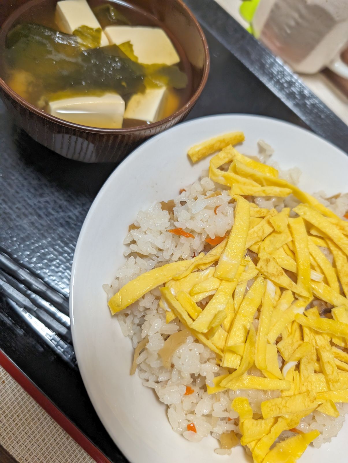 本日の朝食兼昼食